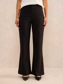 Maia Petite Flare Pant Black