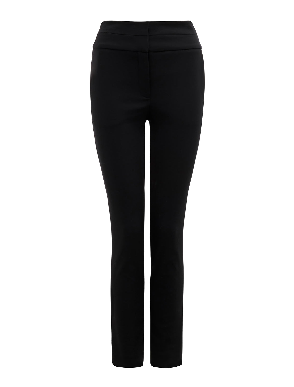 Georgia High-Waist Full Length Pants Black_mannequin