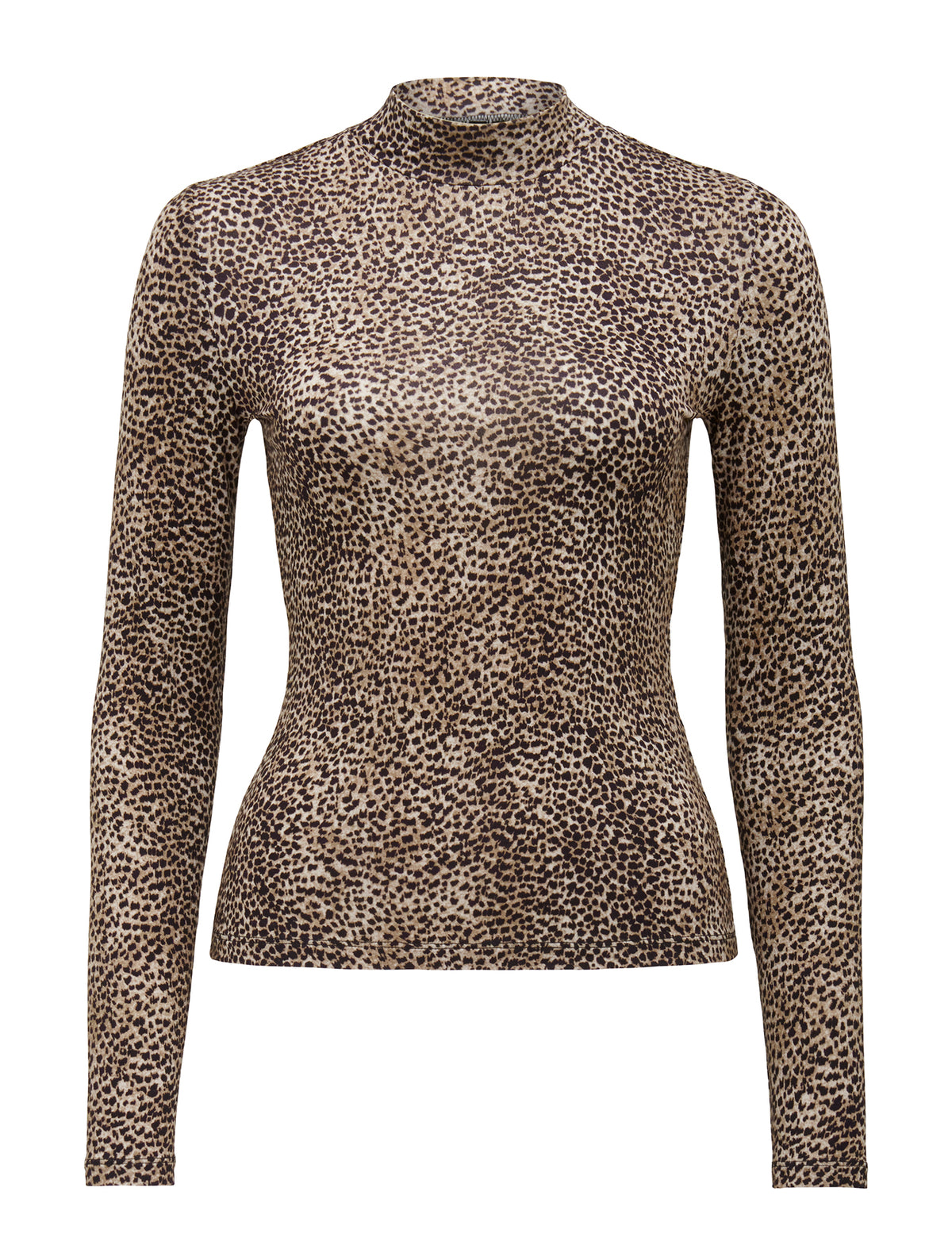 Samera Long-Sleeve Top Micro Animal_mannequin