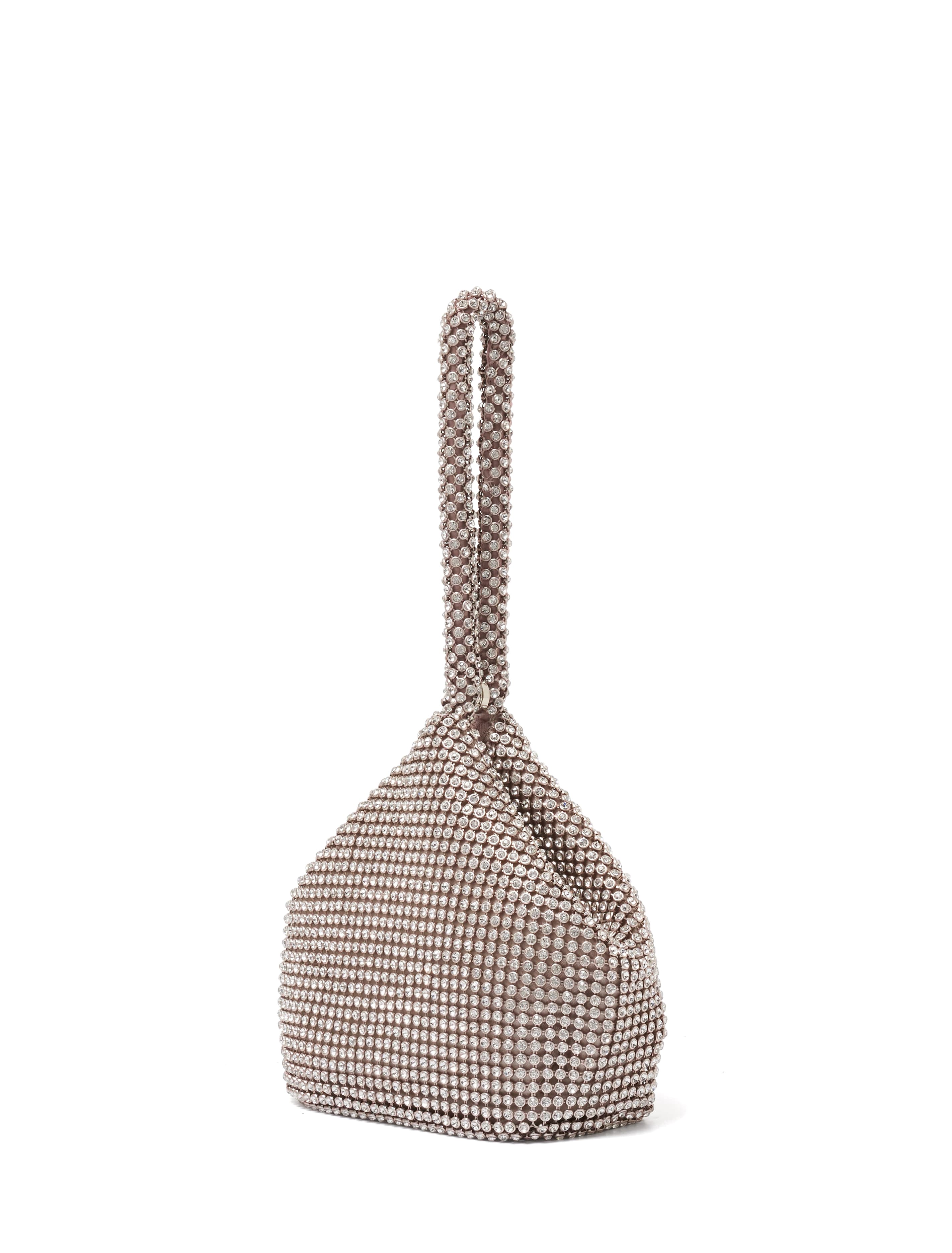Lea Diamante Pouch Nude/ Crystal_mannequin