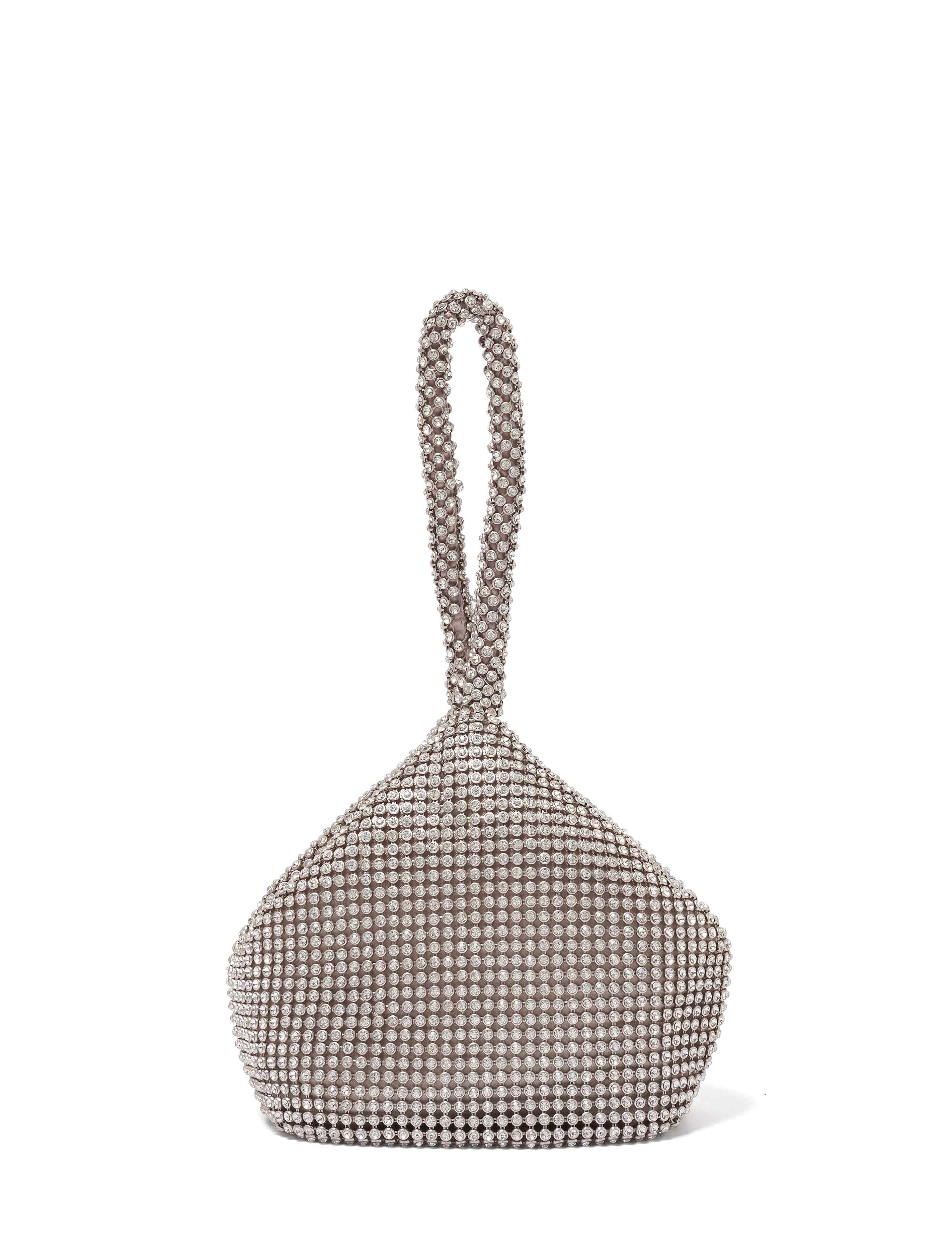 Lea Diamante Pouch Nude/ Crystal_mannequin