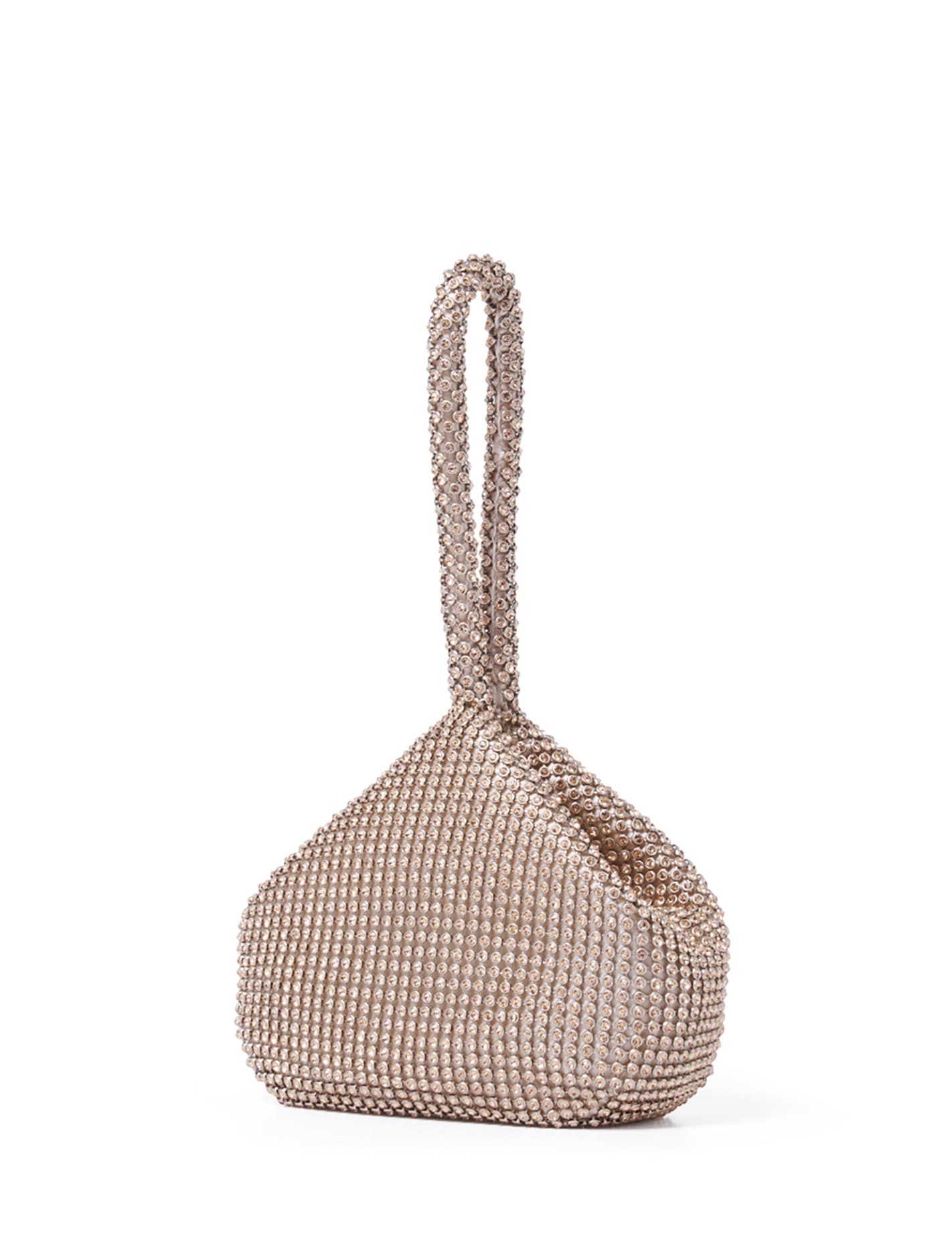 Lea Diamante Pouch Champagne_mannequin