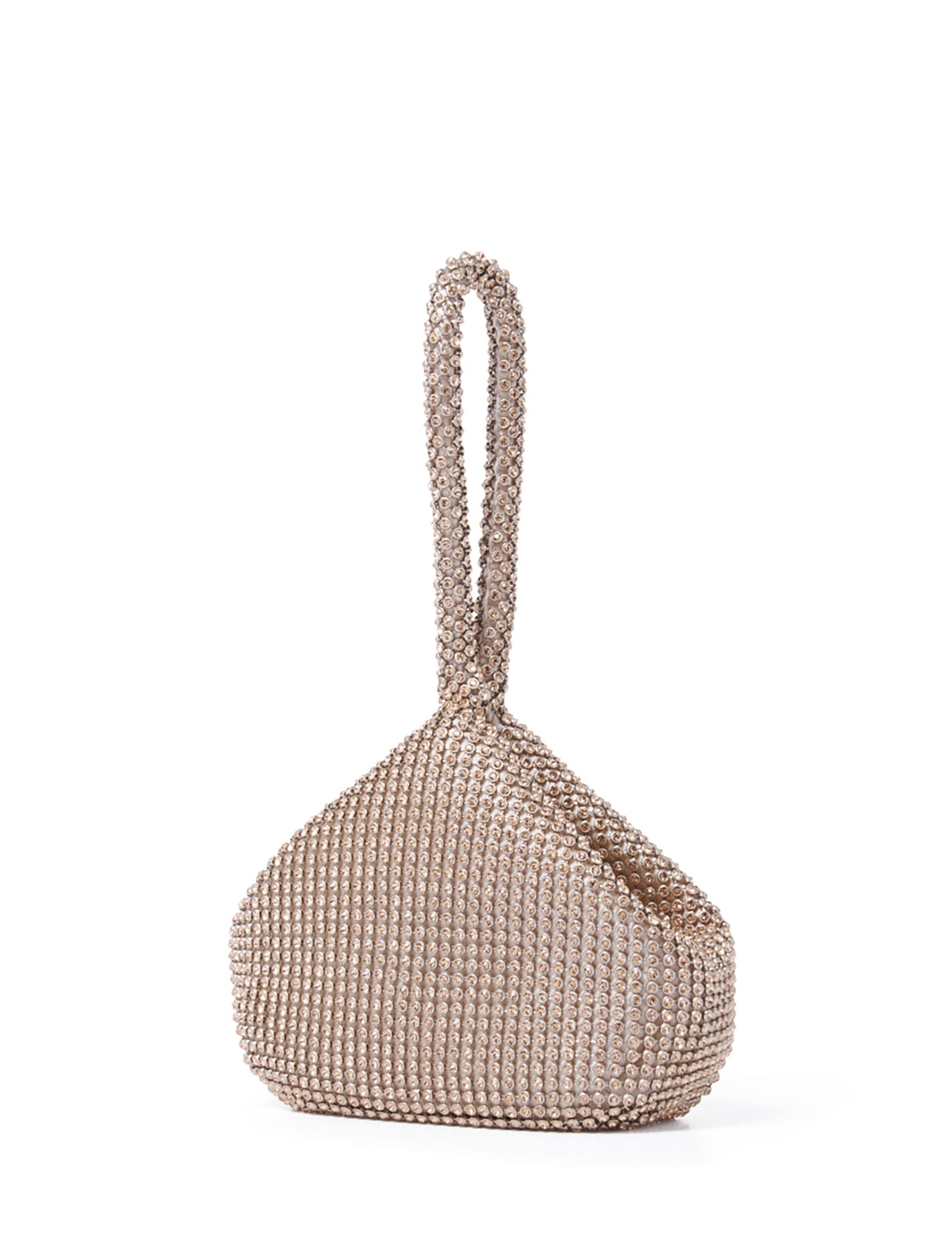 Lea Diamante Pouch Champagne_mannequin