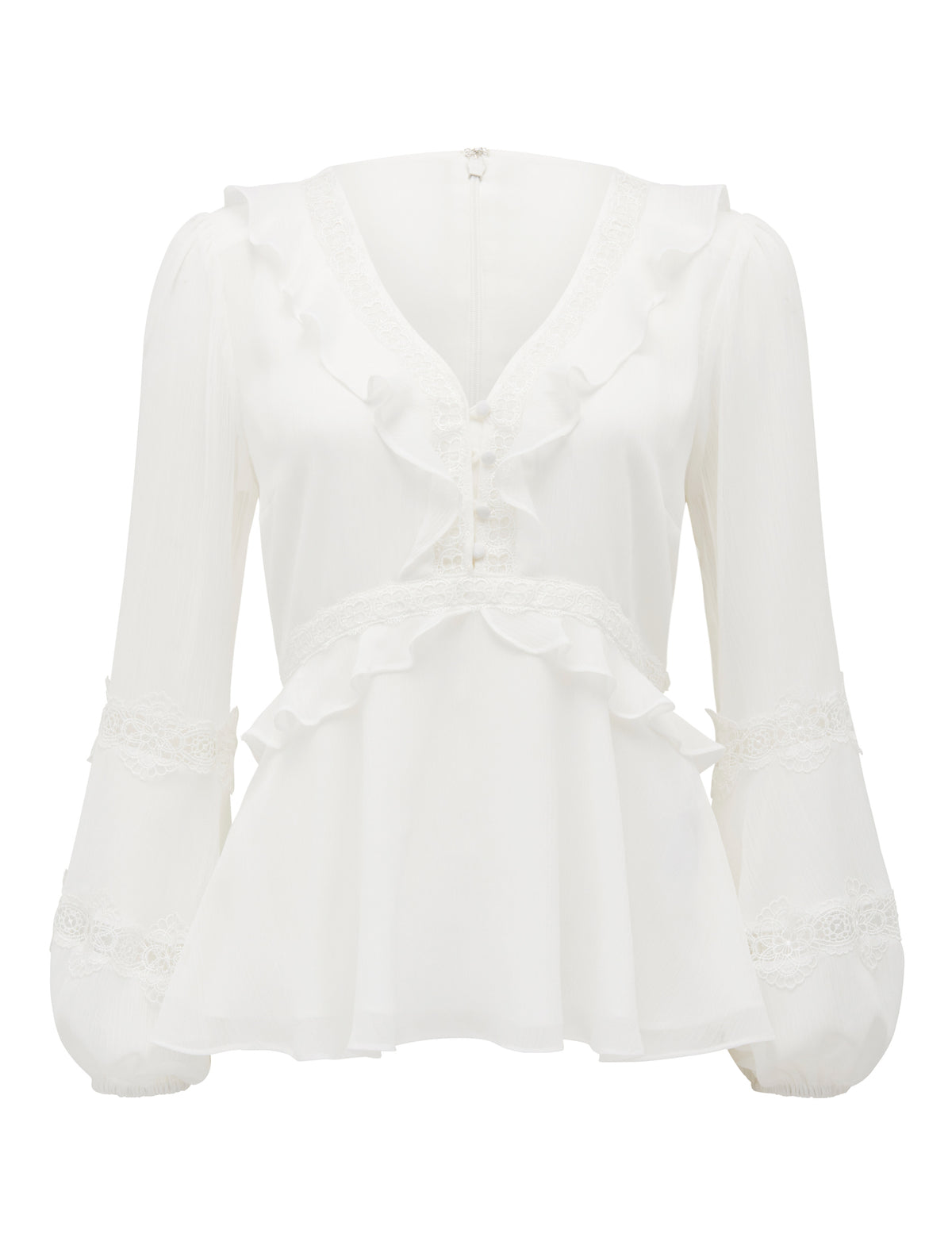Gweneth splice boho blouse Porcelain_mannequin