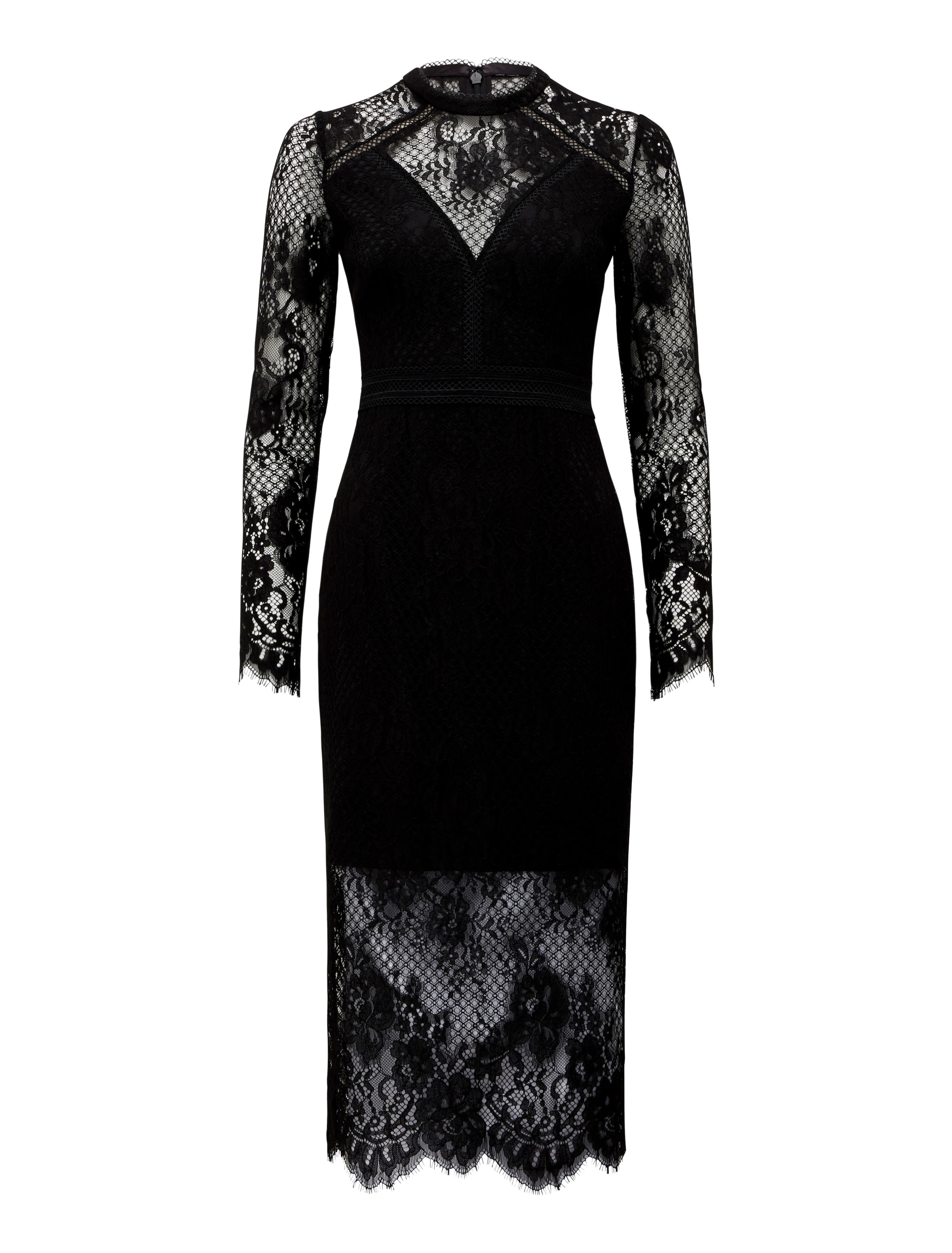 RIVKA LACE MIDI Black_mannequin