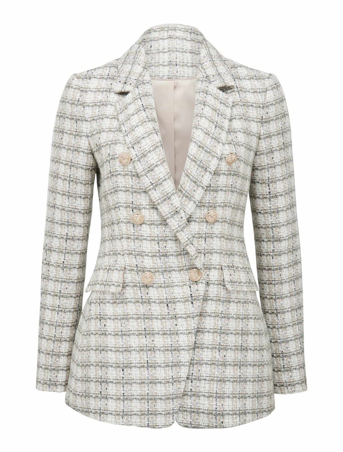 Jackson Boucle Jacket Cream_mannequin