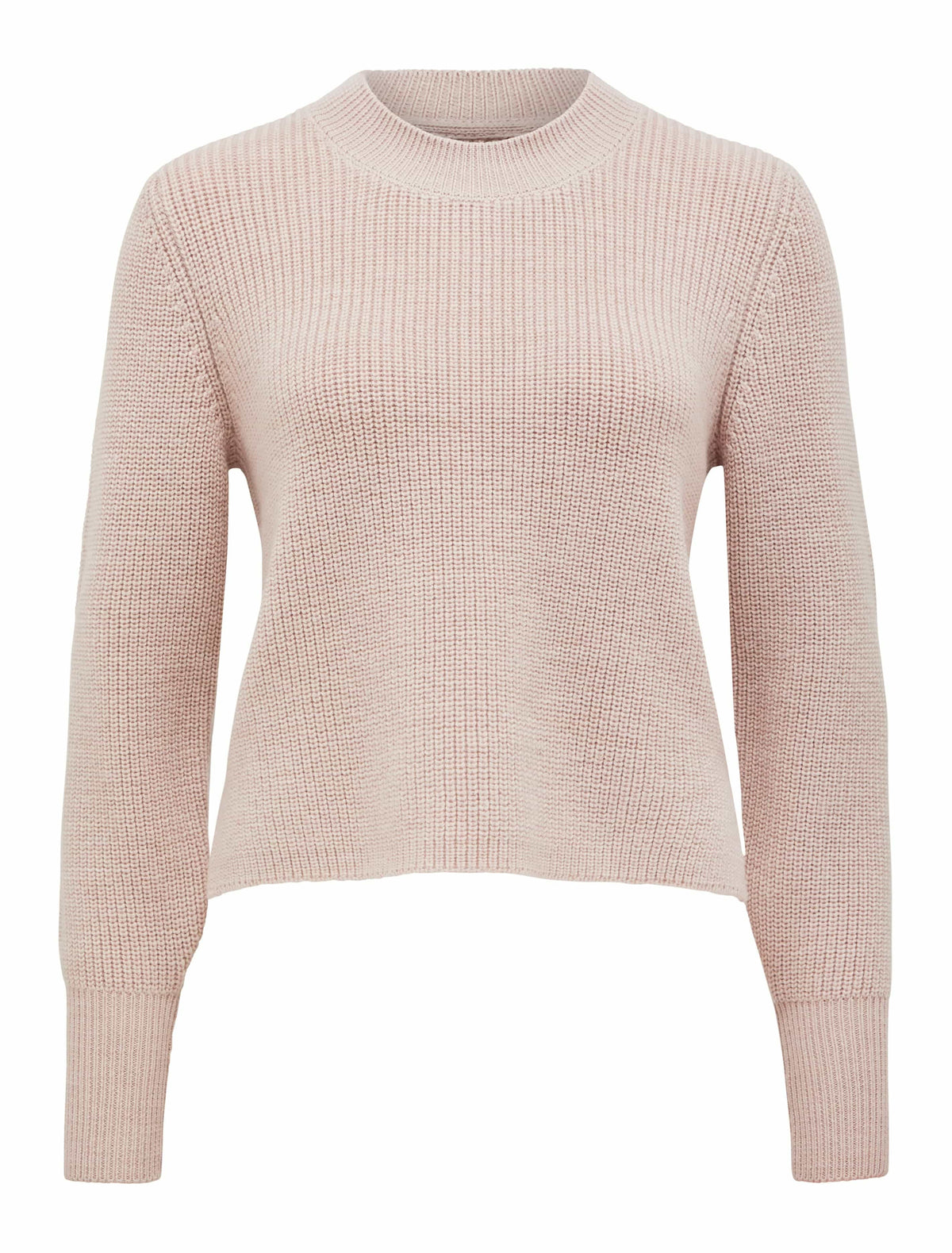 Sharnie Ribbed Wool Jumper Macchiato_mannequin
