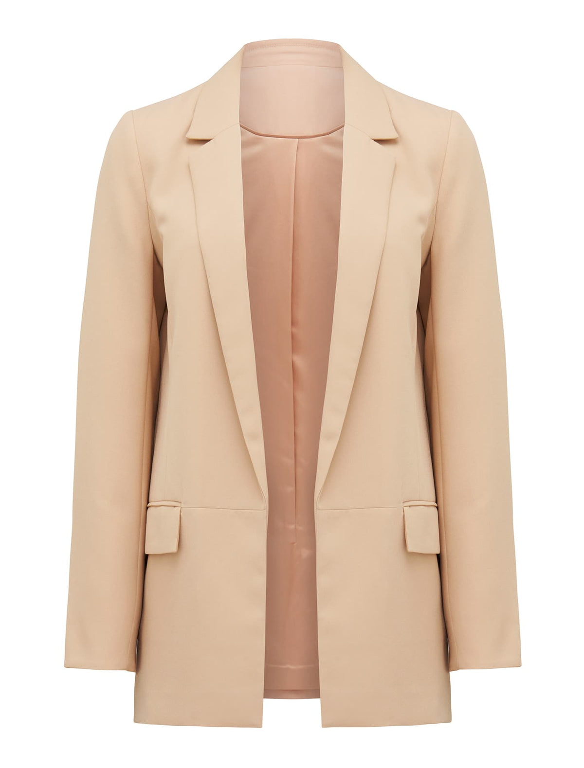 Ava Boyfriend Blazer Camel_mannequin