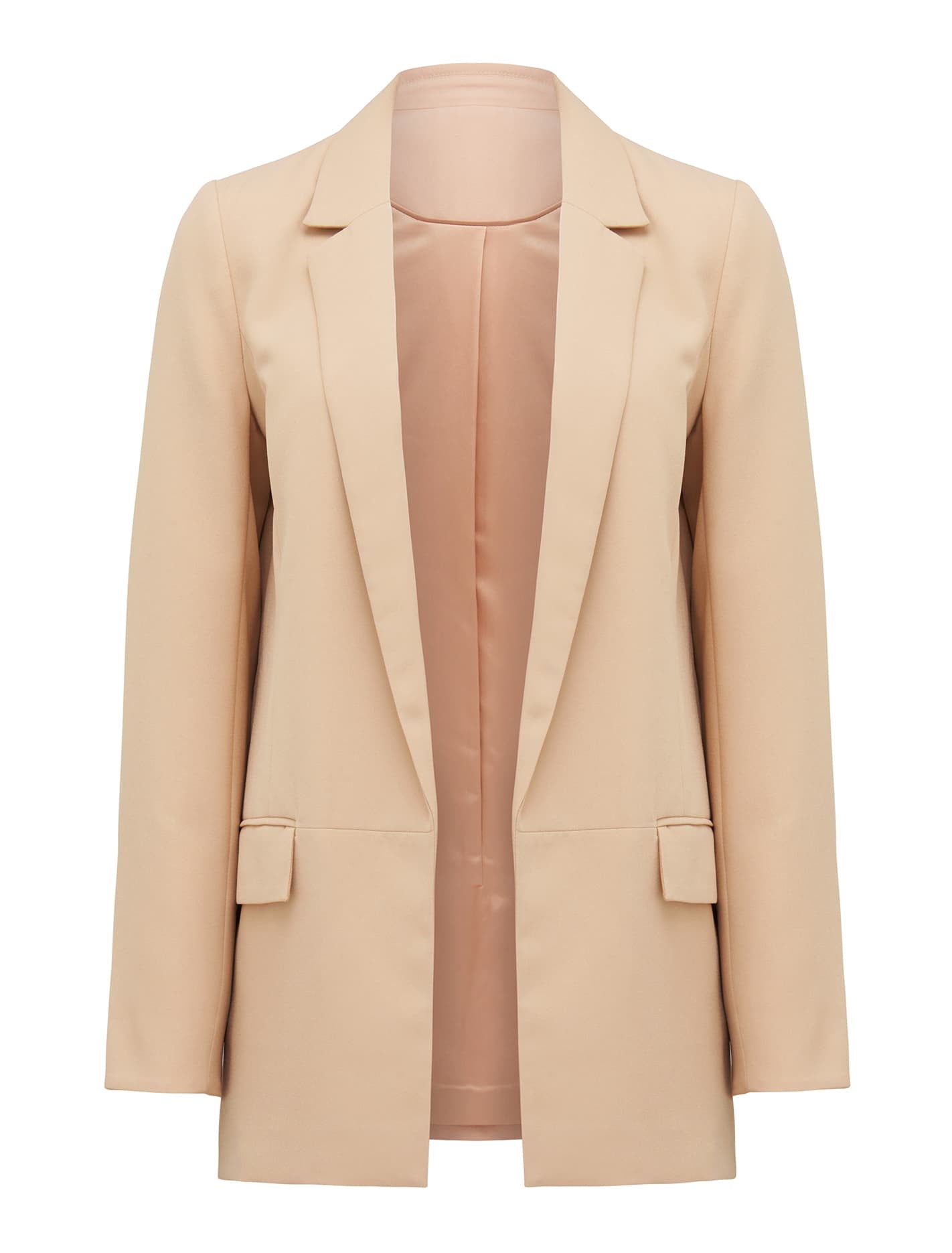 Ava Boyfriend Blazer Camel_mannequin