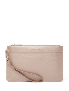 Melanie Zip Top Pouch Rose Gold_mannequin