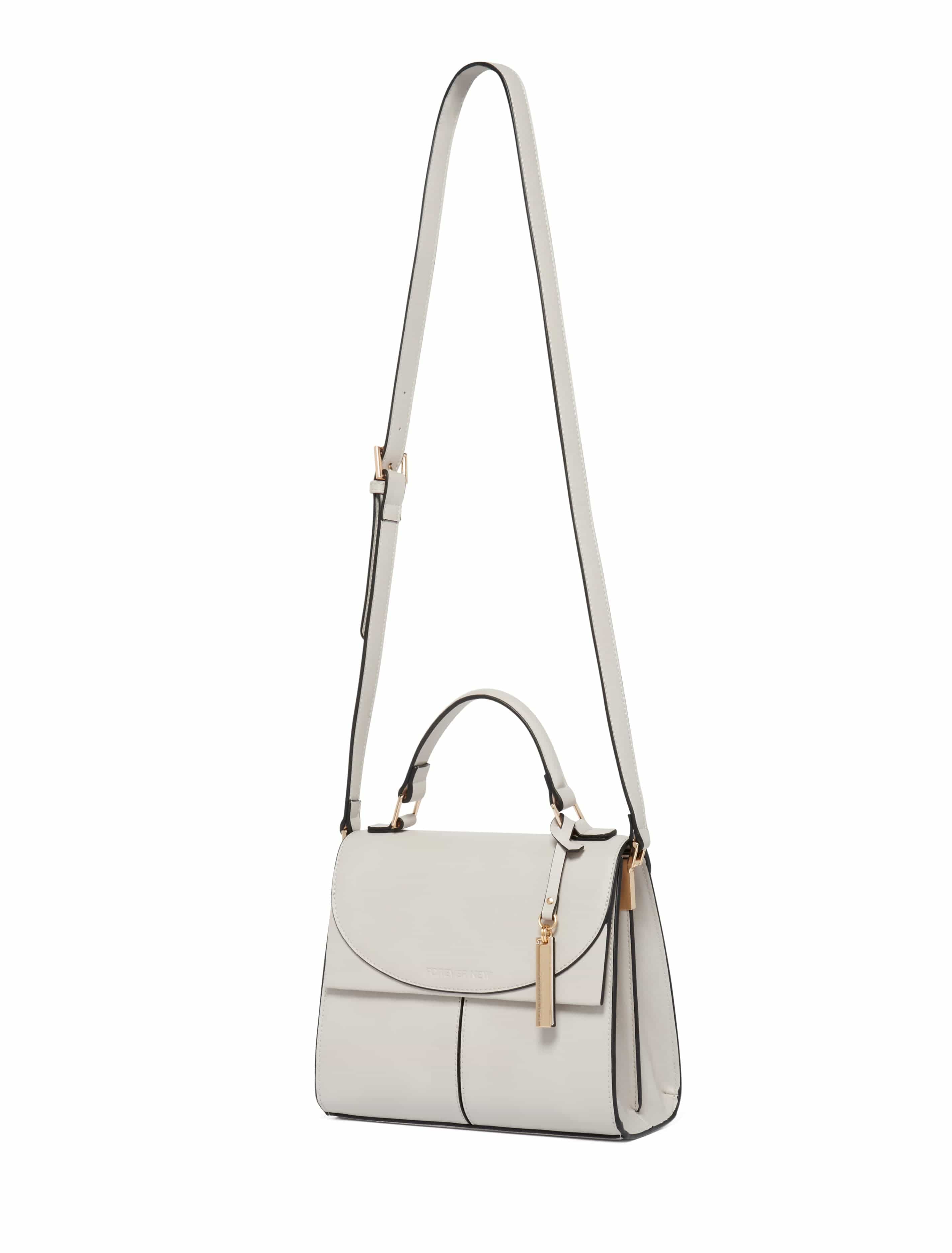 Pippa Multi-Flap Top Handle Grey_mannequin