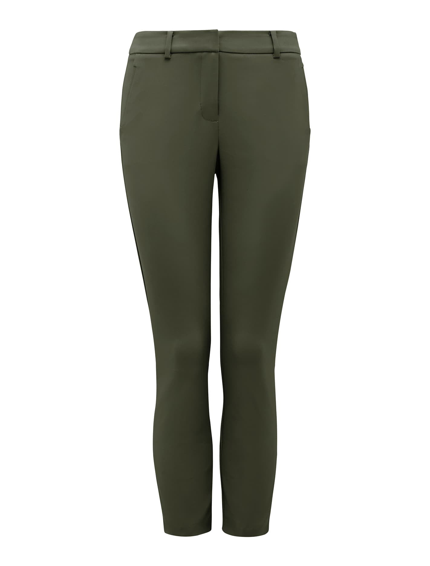Grace 7/8th Slim Pants Leaf Green_mannequin
