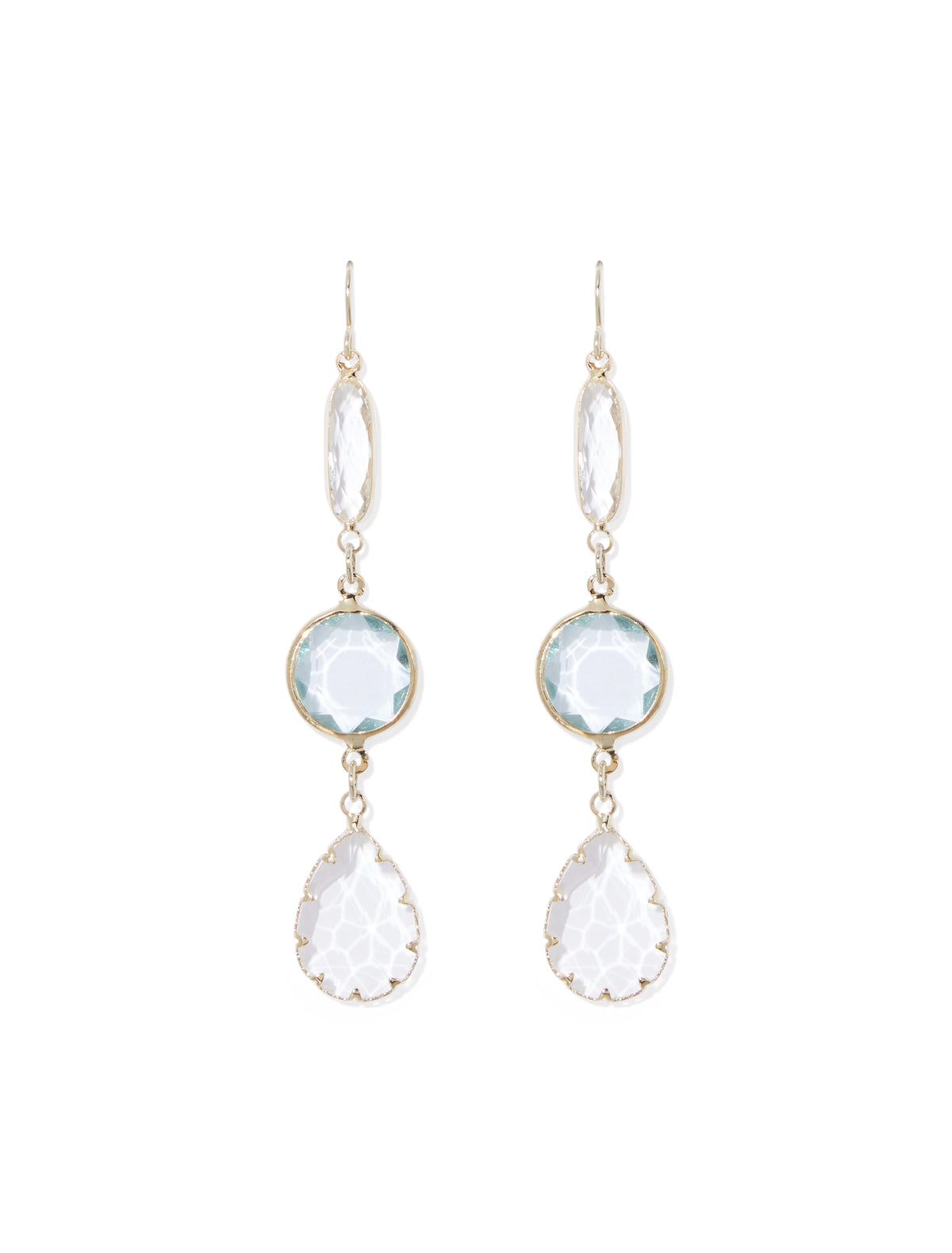Ailbhe Multi Stone Drop Crystal_mannequin