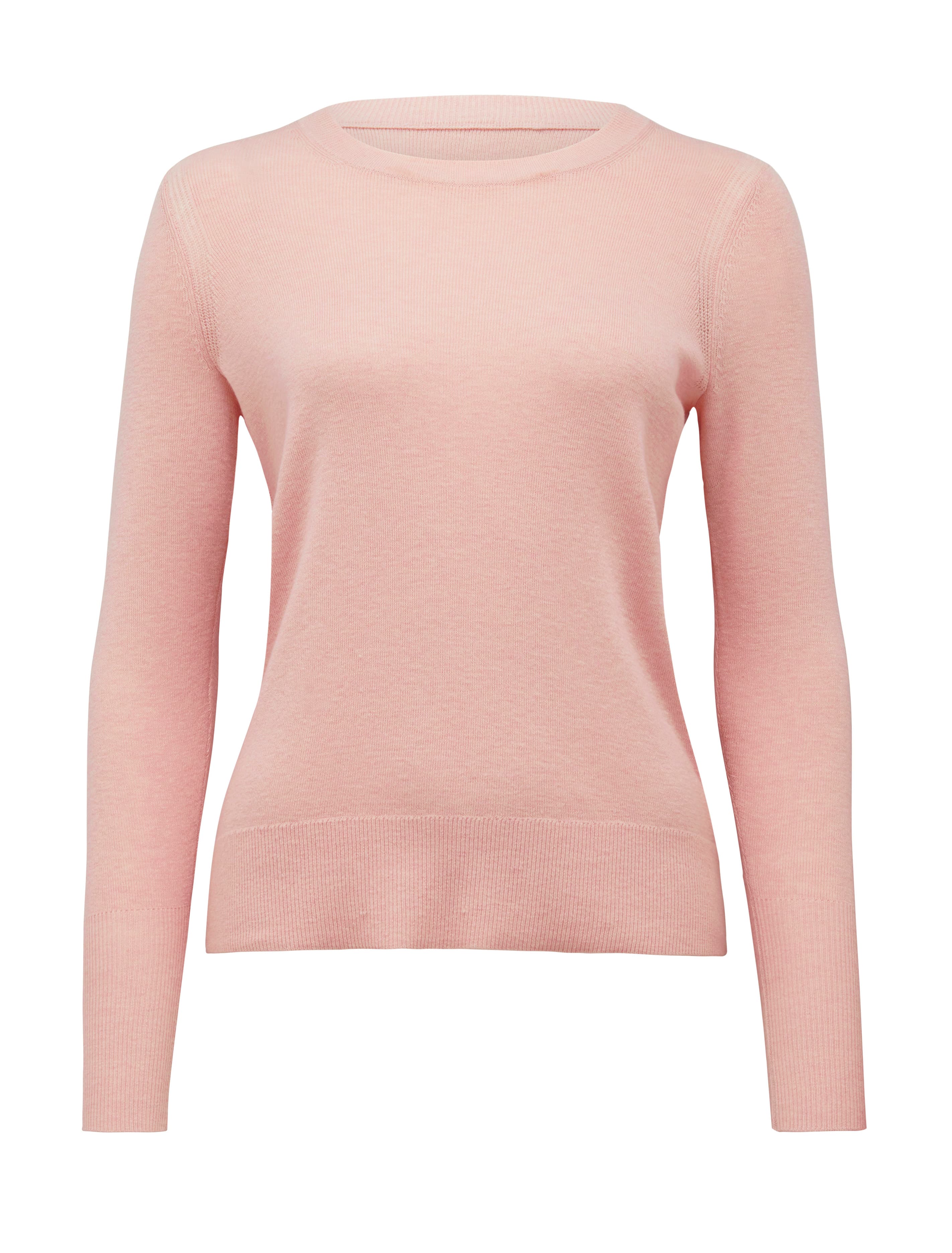 Helena Crew Neck Jumper Coral_mannequin