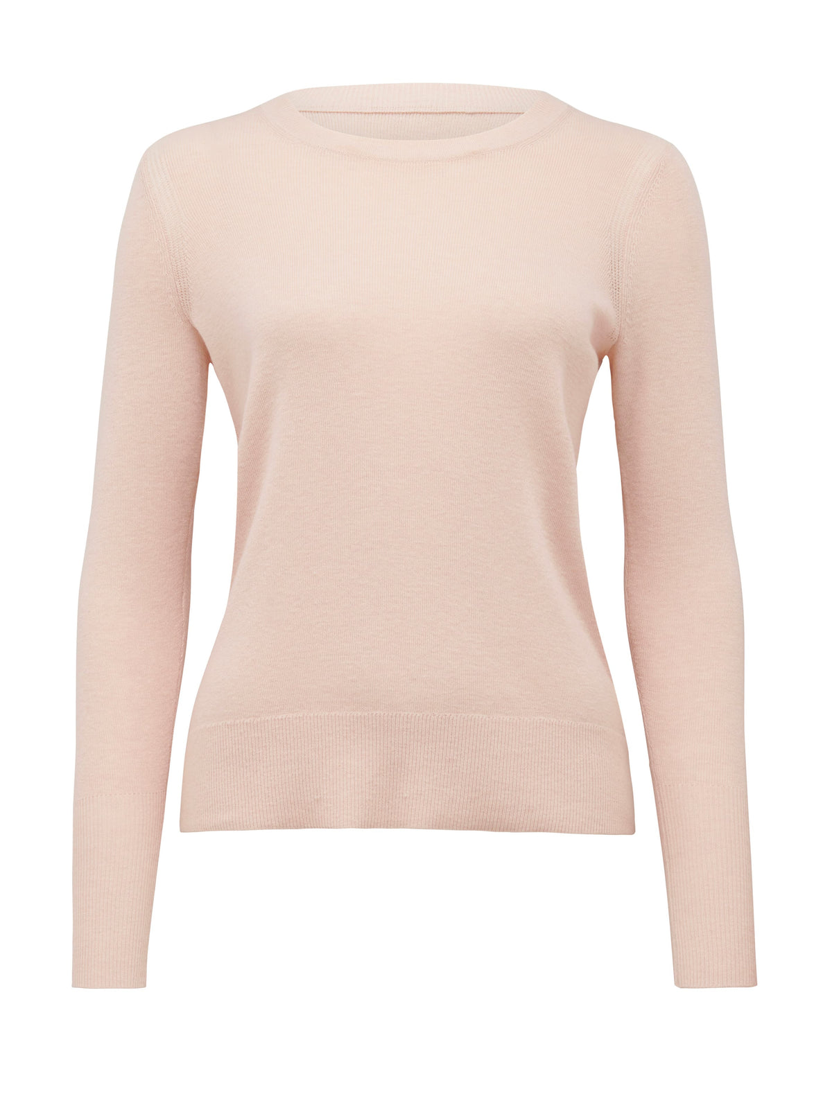 Helena Crew Neck Jumper Blush/Pink_mannequin