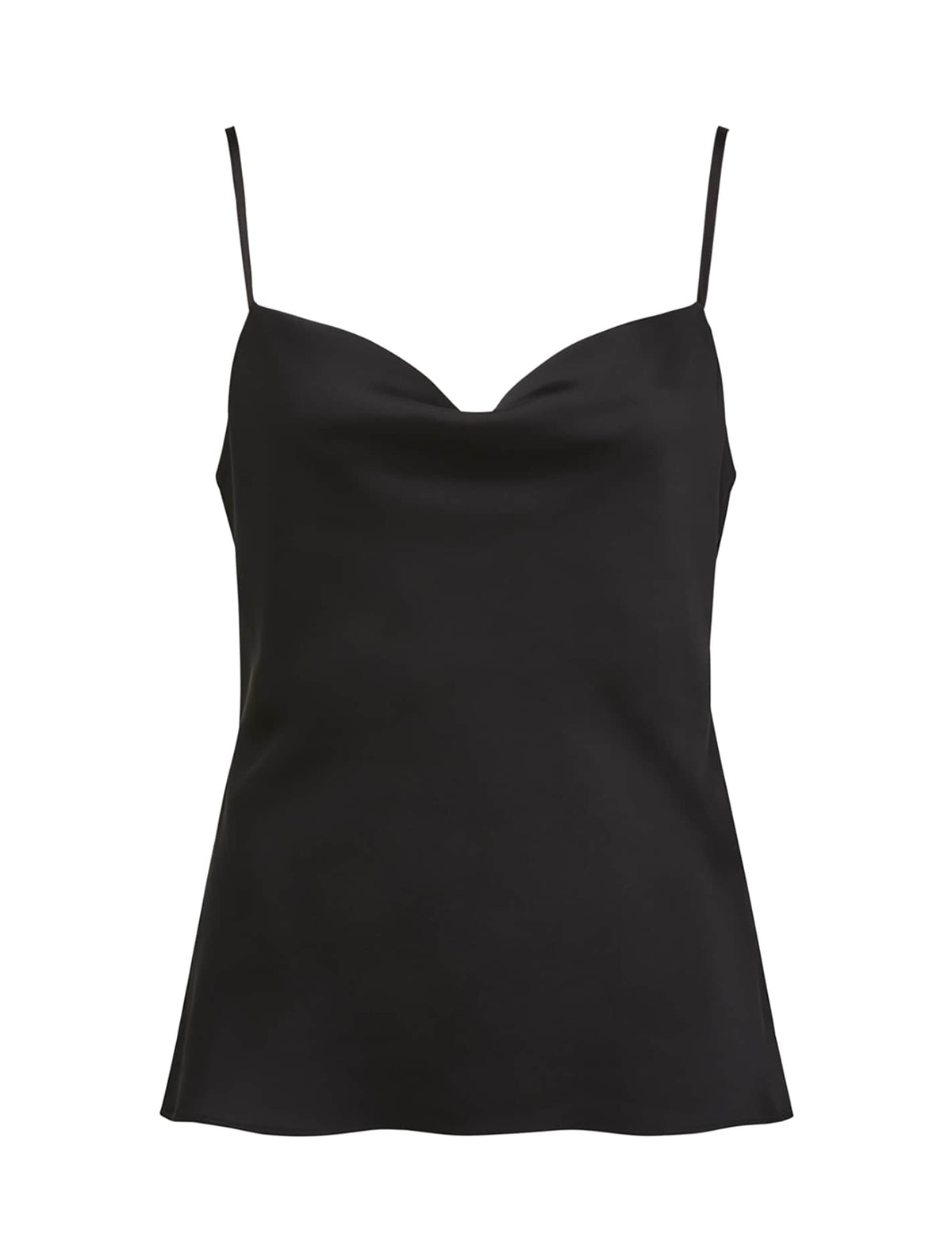 Alexa Cowl Neck Cami Black_mannequin