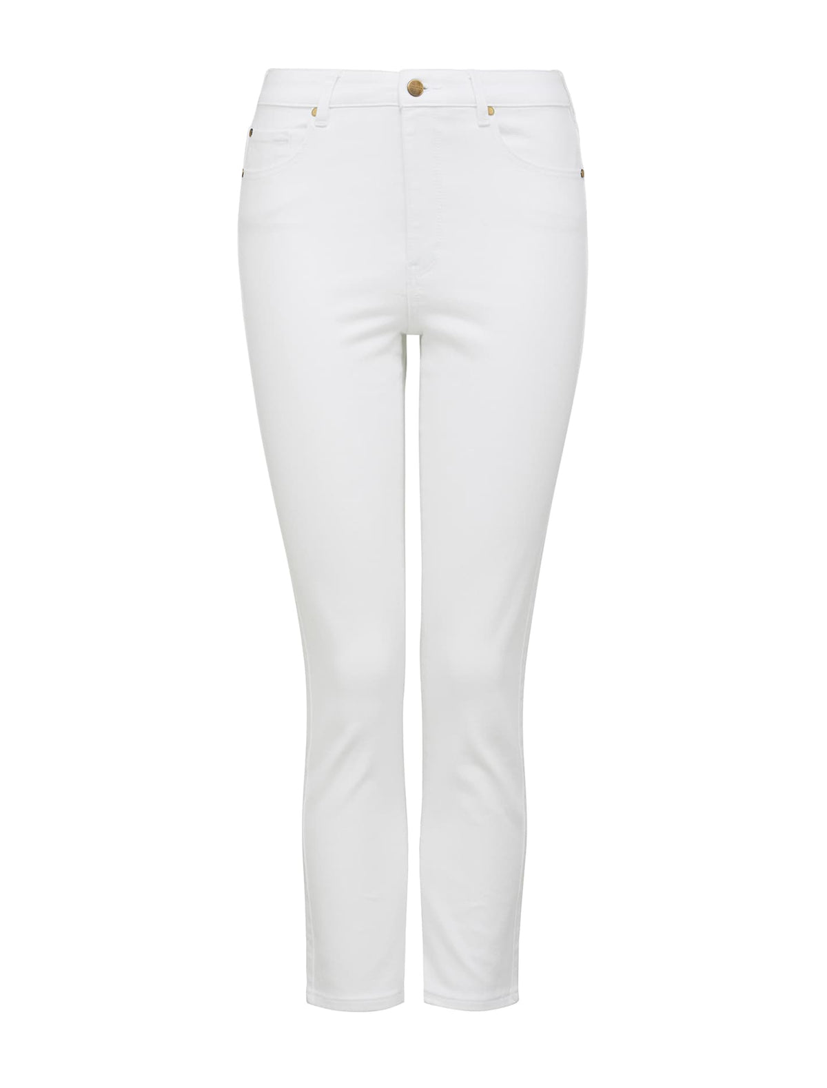Isabel Mid-Rise Crop Straight Jeans FLORENCE WHITE_mannequin