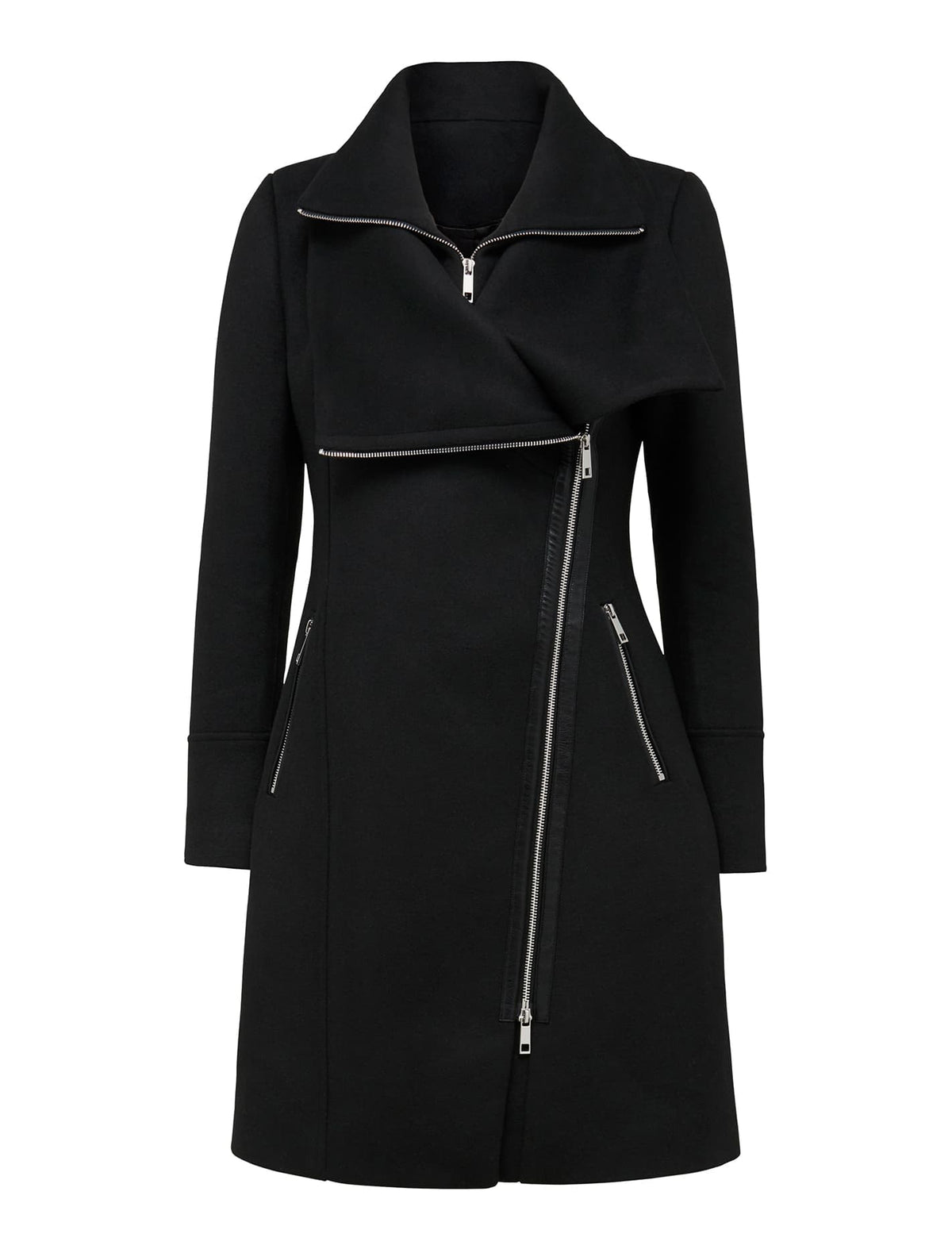 Athena biker coat Black_mannequin