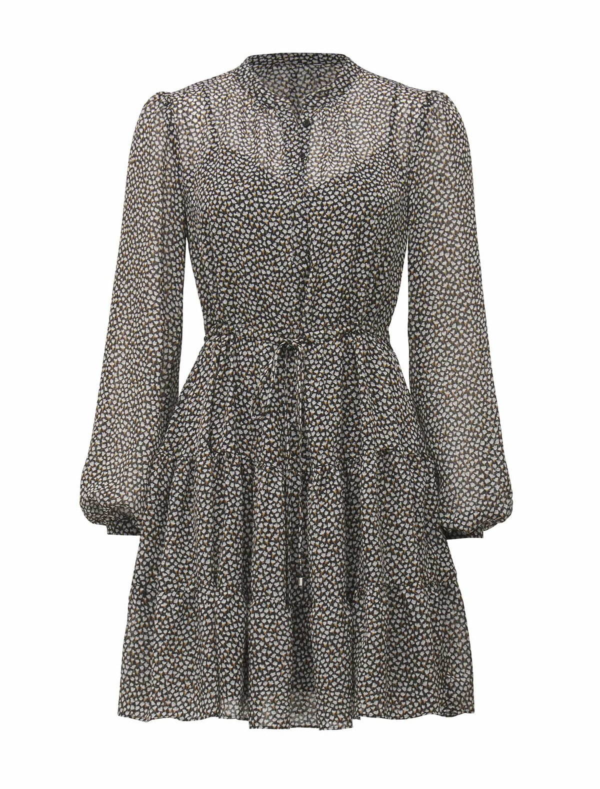 Irene Smock Dress Penny Ditsy_mannequin
