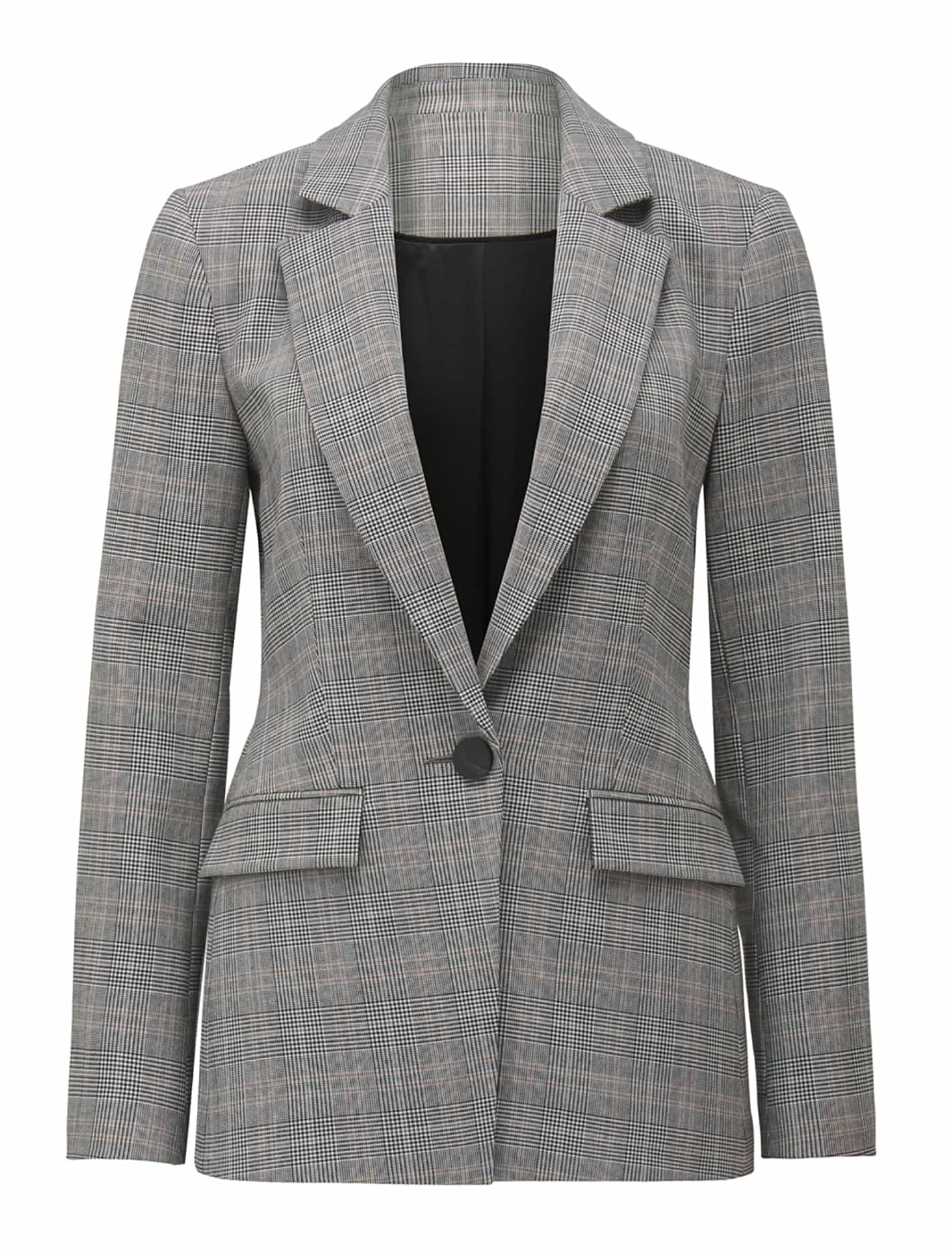 Olivia check blazer_mannequin