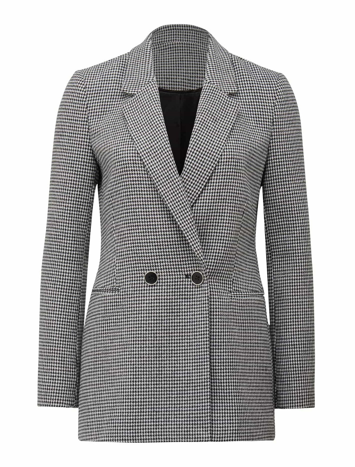 Claudette wool blazer Houndstooth_mannequin