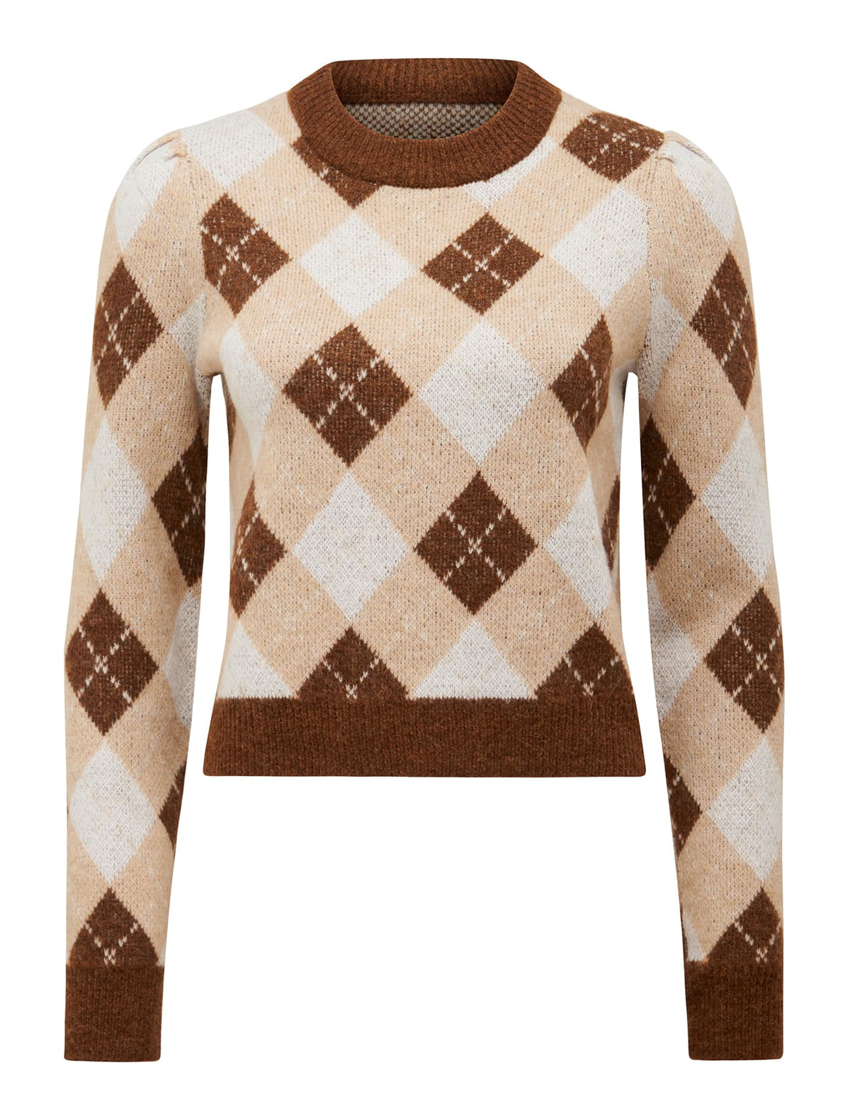 Penelope Argyle Knit Jumper Multi_mannequin