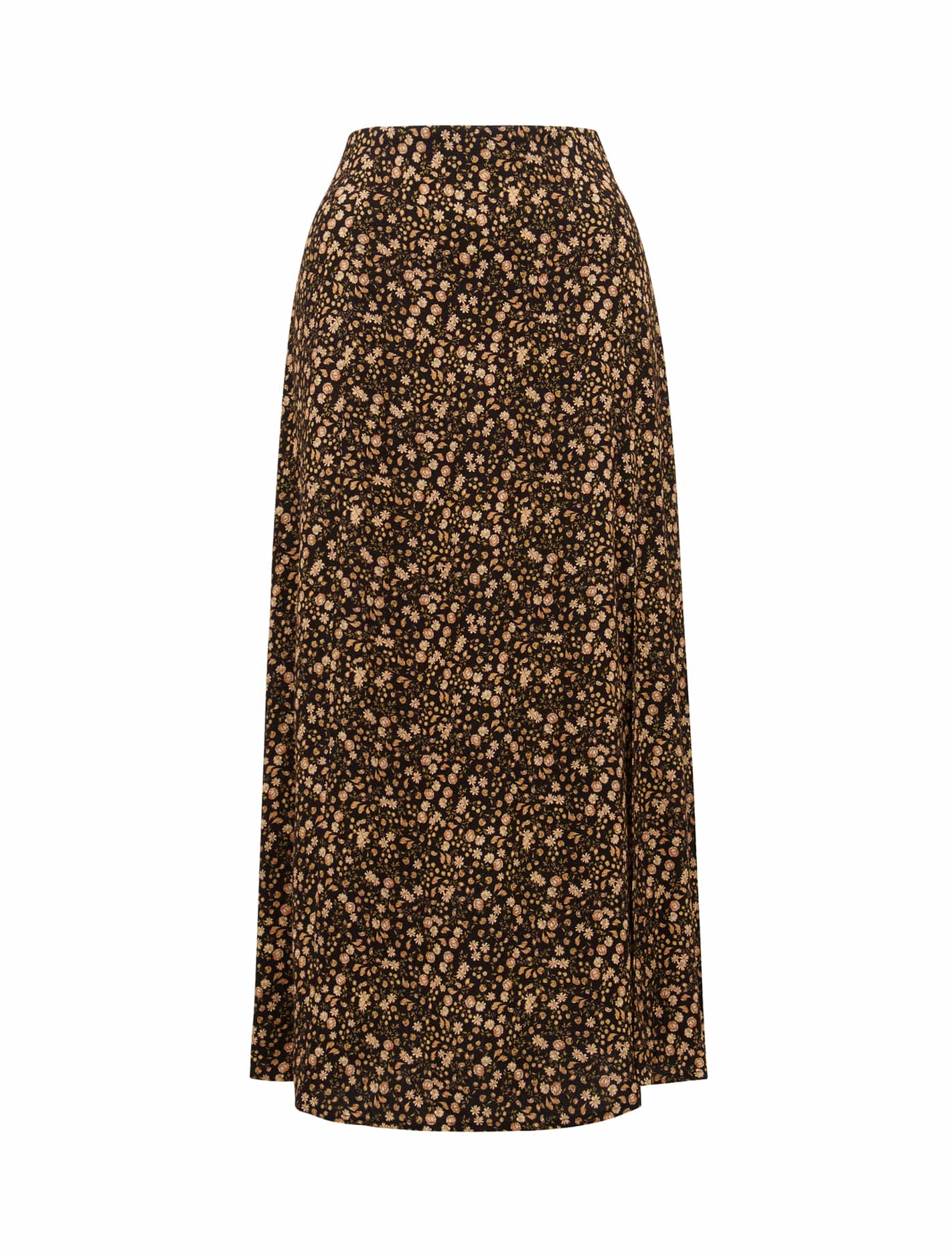 Estelle Column Split Midi Skirt Folklore Ditsy_mannequin