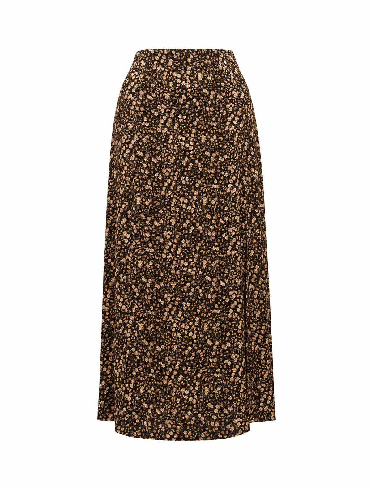 Estelle Column Split Midi Skirt Folklore Ditsy_mannequin
