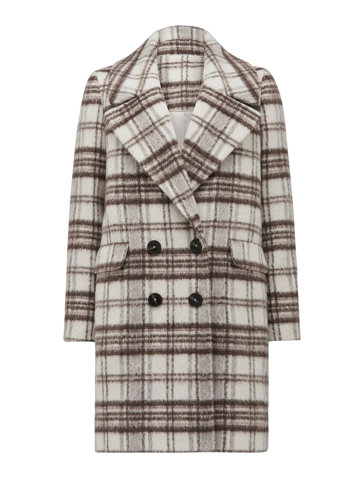 Melissa check coat_mannequin