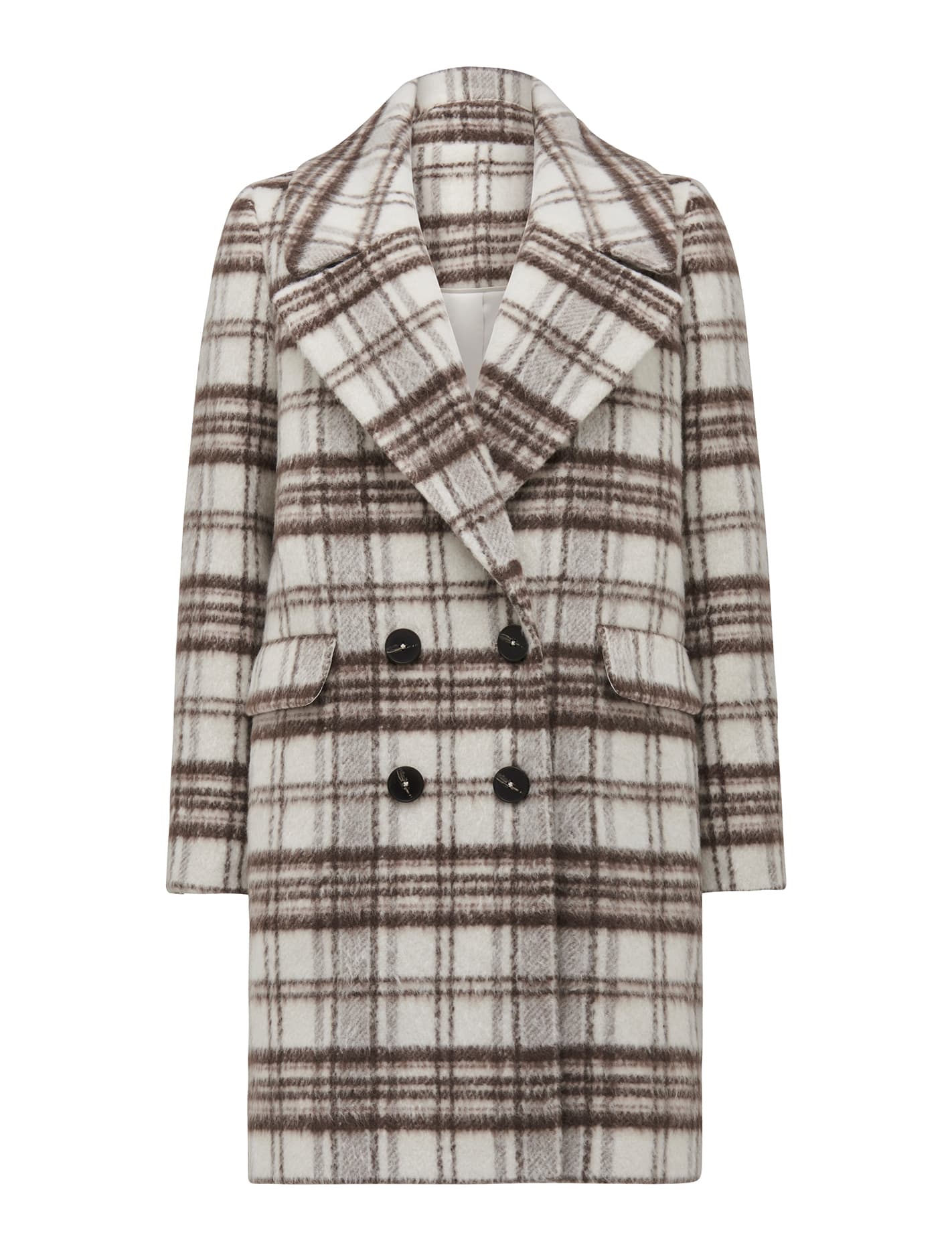 Melissa check coat_mannequin