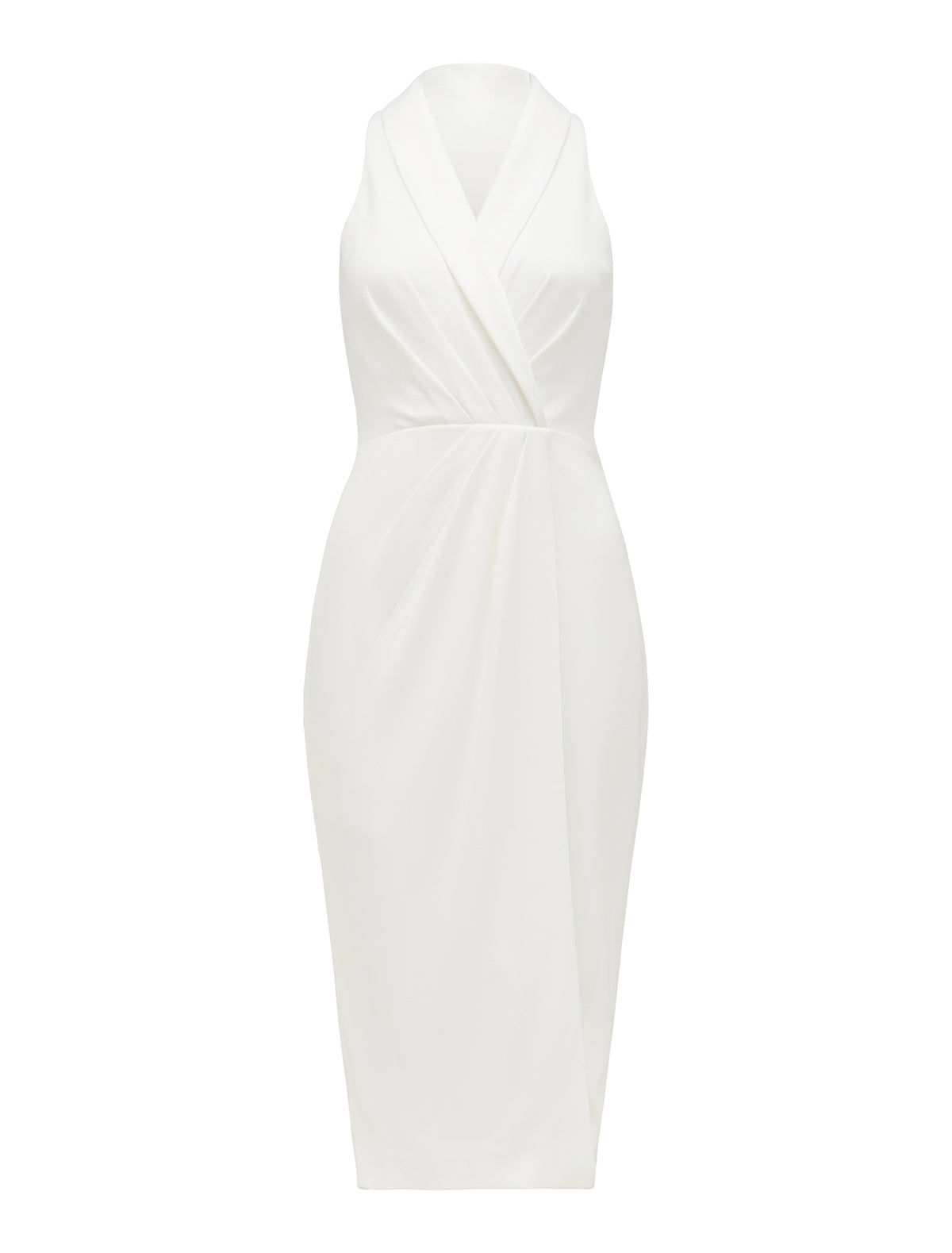 Natalia Tux Midi Dress Porcelain_mannequin