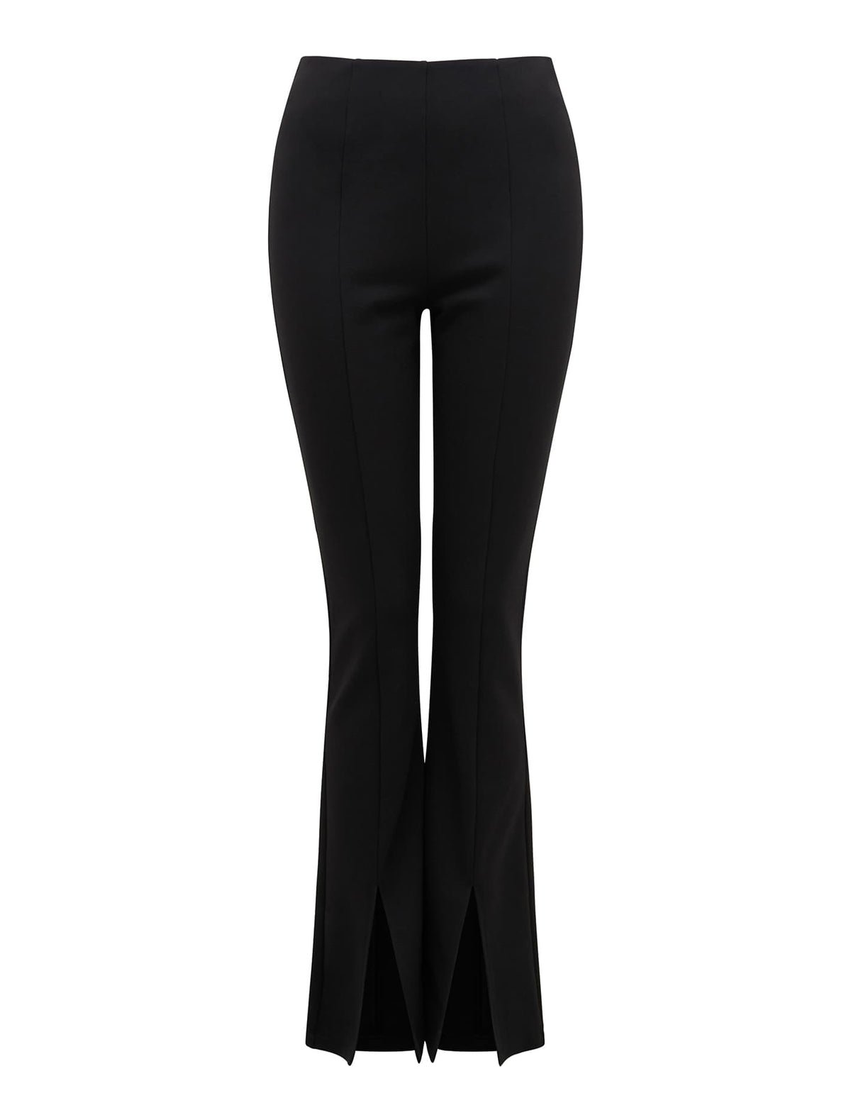 Astrid Flare Ponte Pant Black_mannequin
