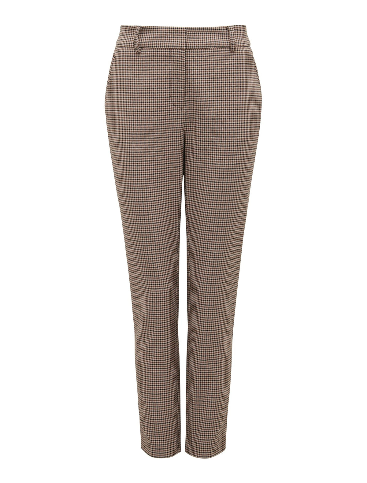 Mindy Petite 7/8th Slim Pants Houndstooth_mannequin