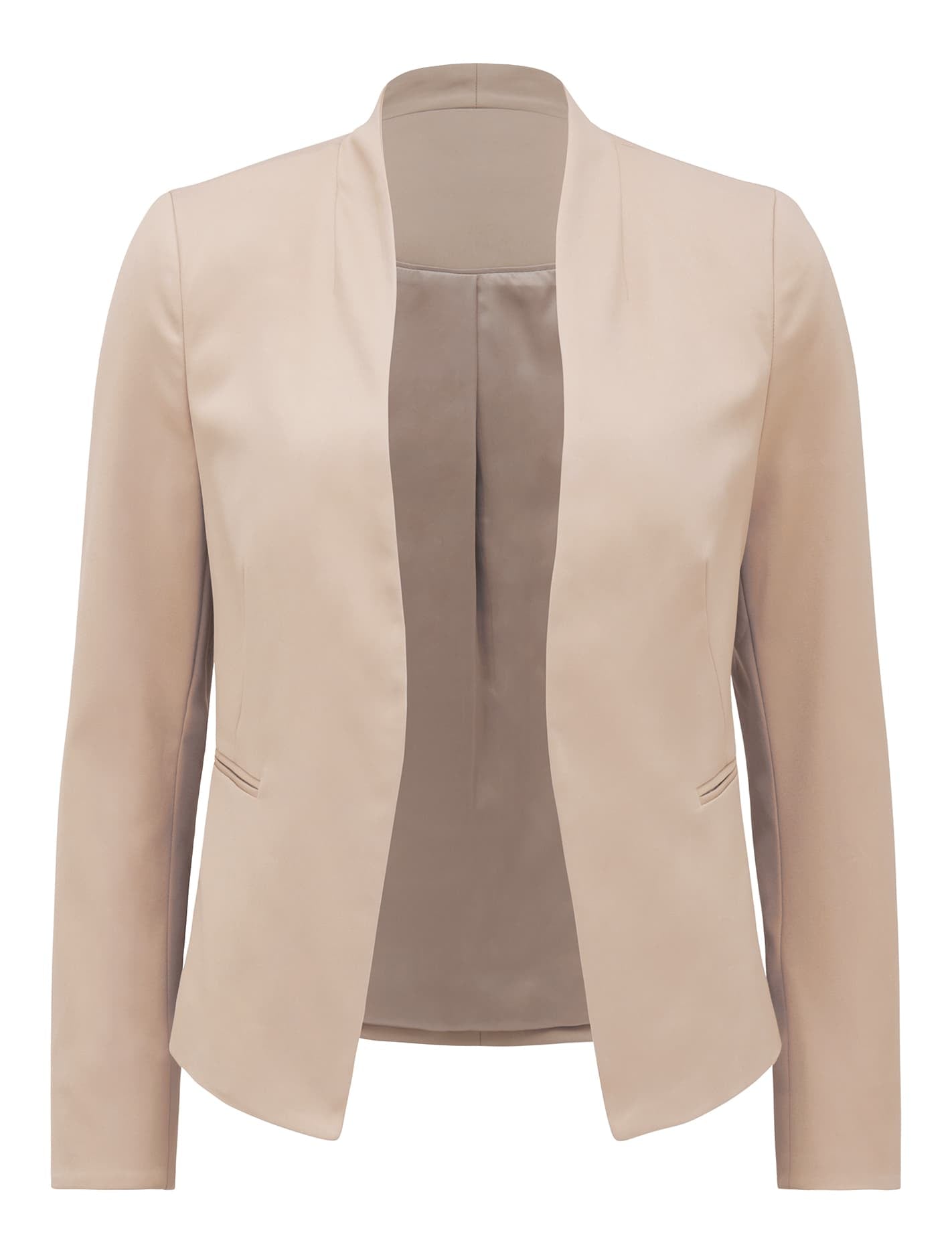 Alice Fitted Blazer Beige Rose Suit_mannequin