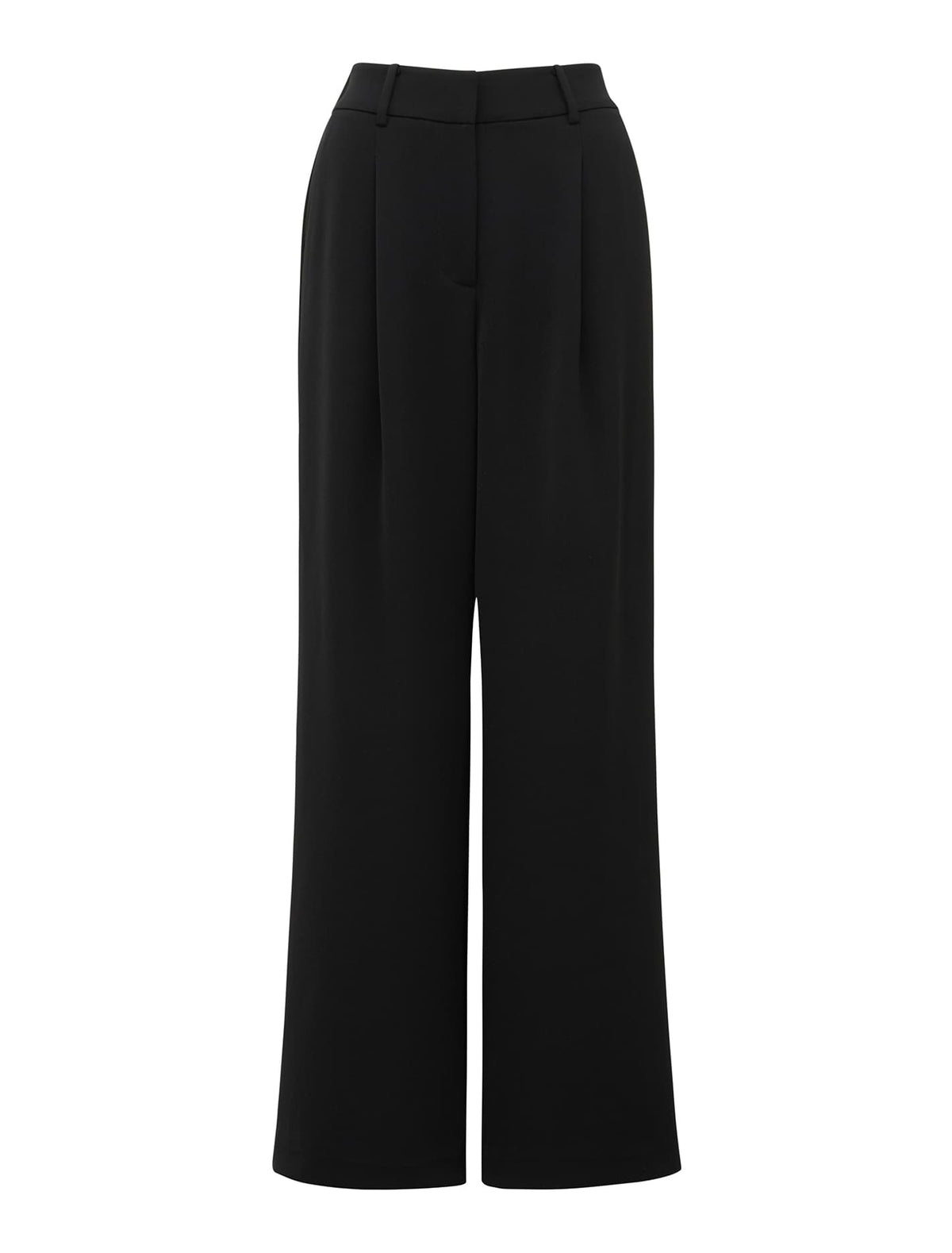 Nadia Wide Leg Pants Black_mannequin