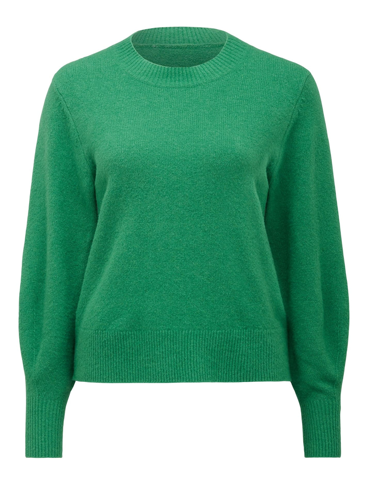 Issy Brushed Sleeve Detail Knit Jumper Shamrock_mannequin