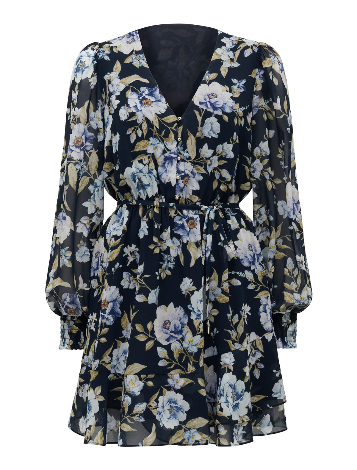 Gabby Skater Mini Dress Augustine Floral_mannequin