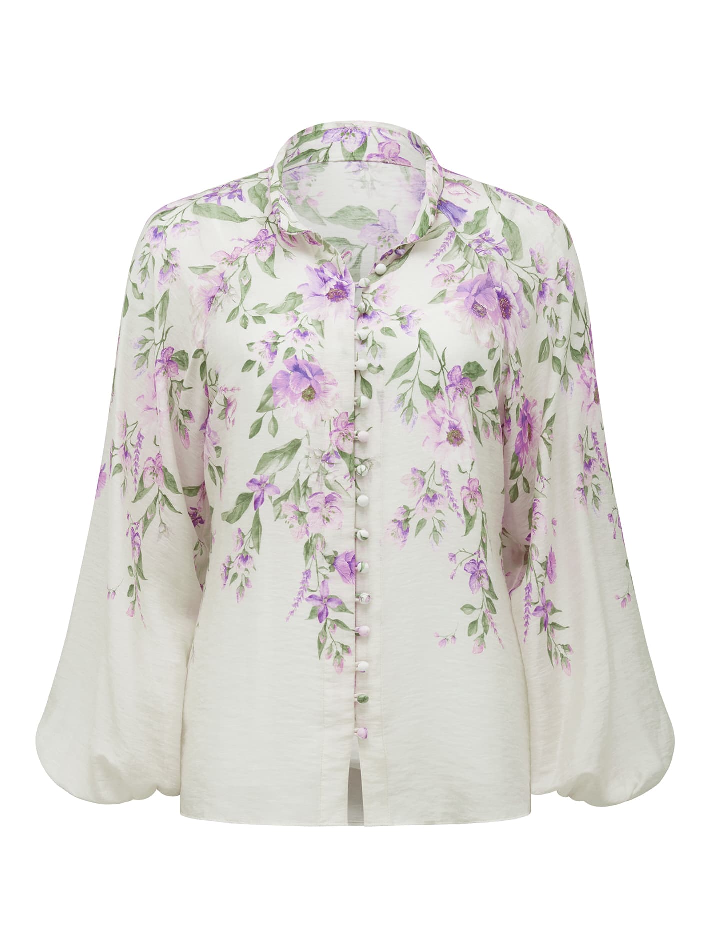 Celeste Raglan Blouse Alma Floral_mannequin