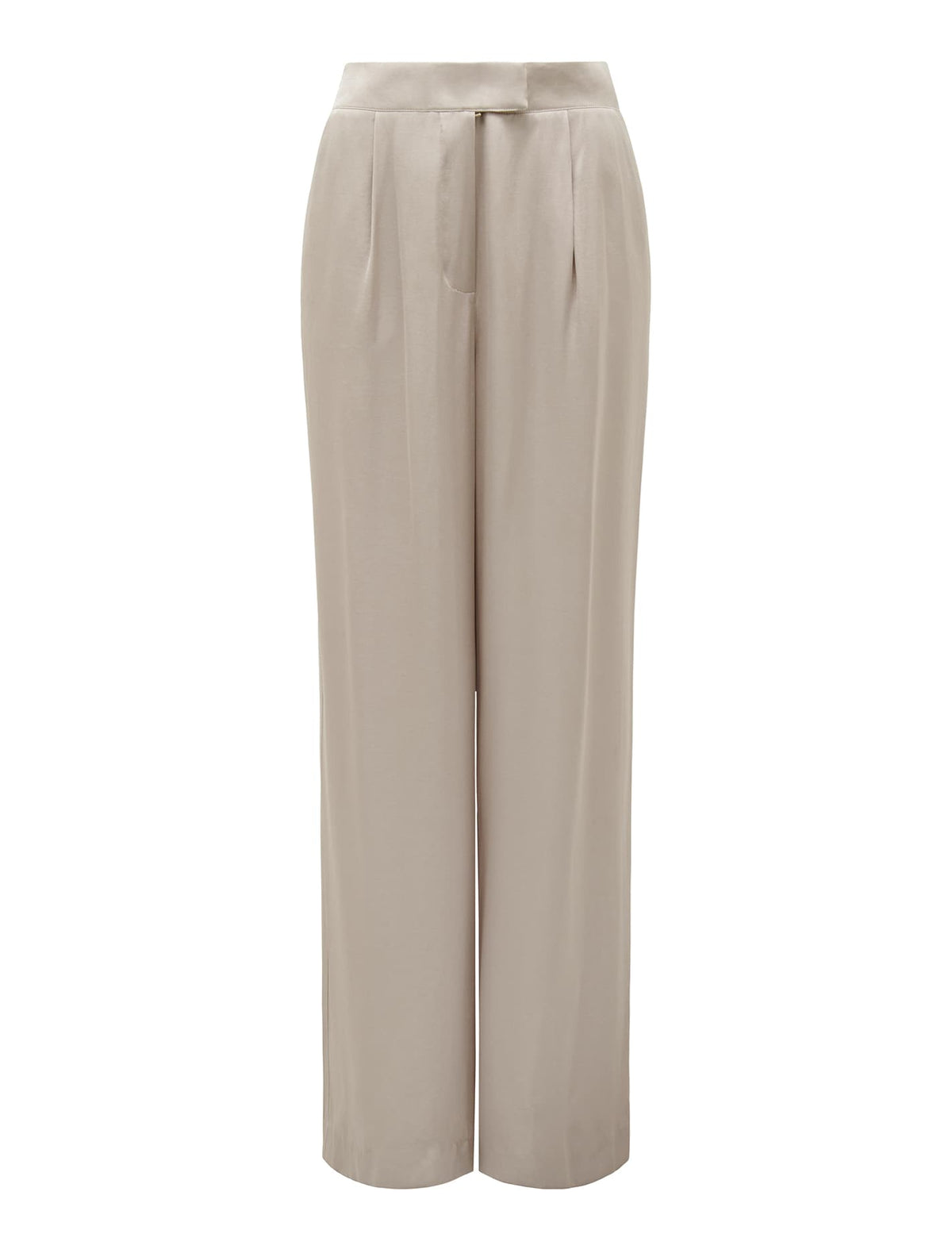 Alora Satin Wide Leg Pants Silver Cloud Suit_mannequin