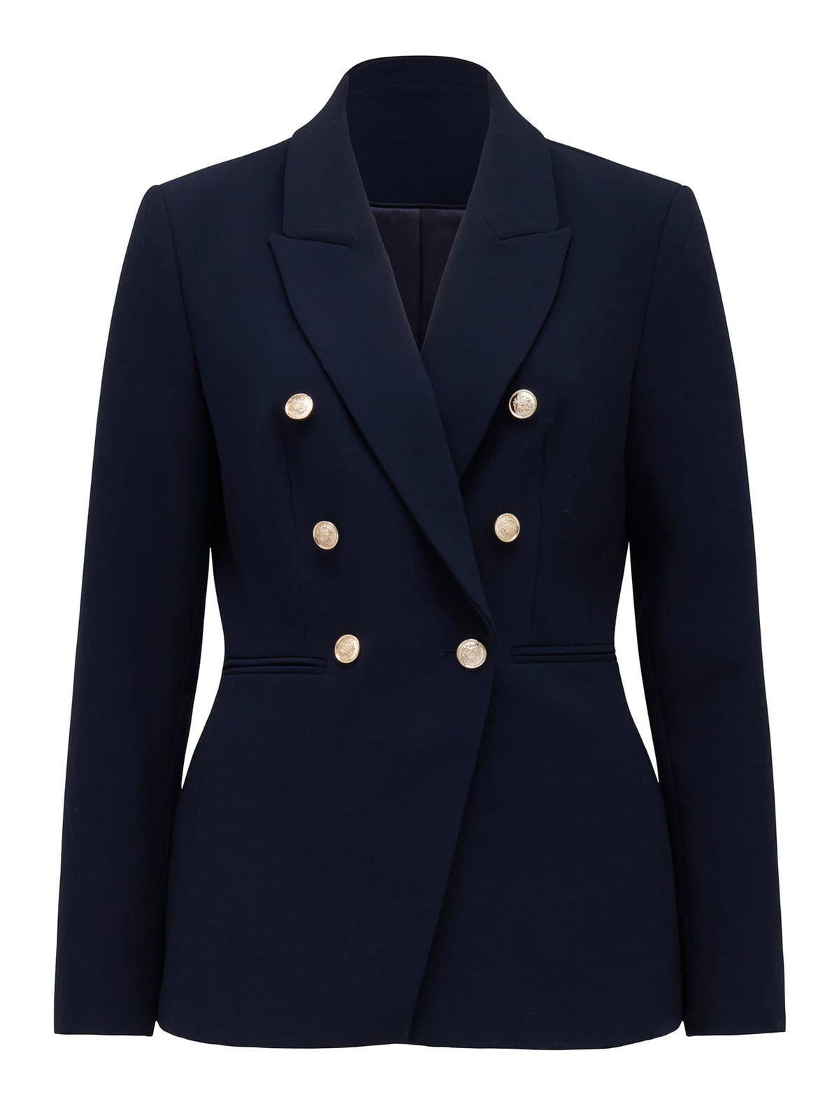 Chloe Military Blazer Navy_mannequin