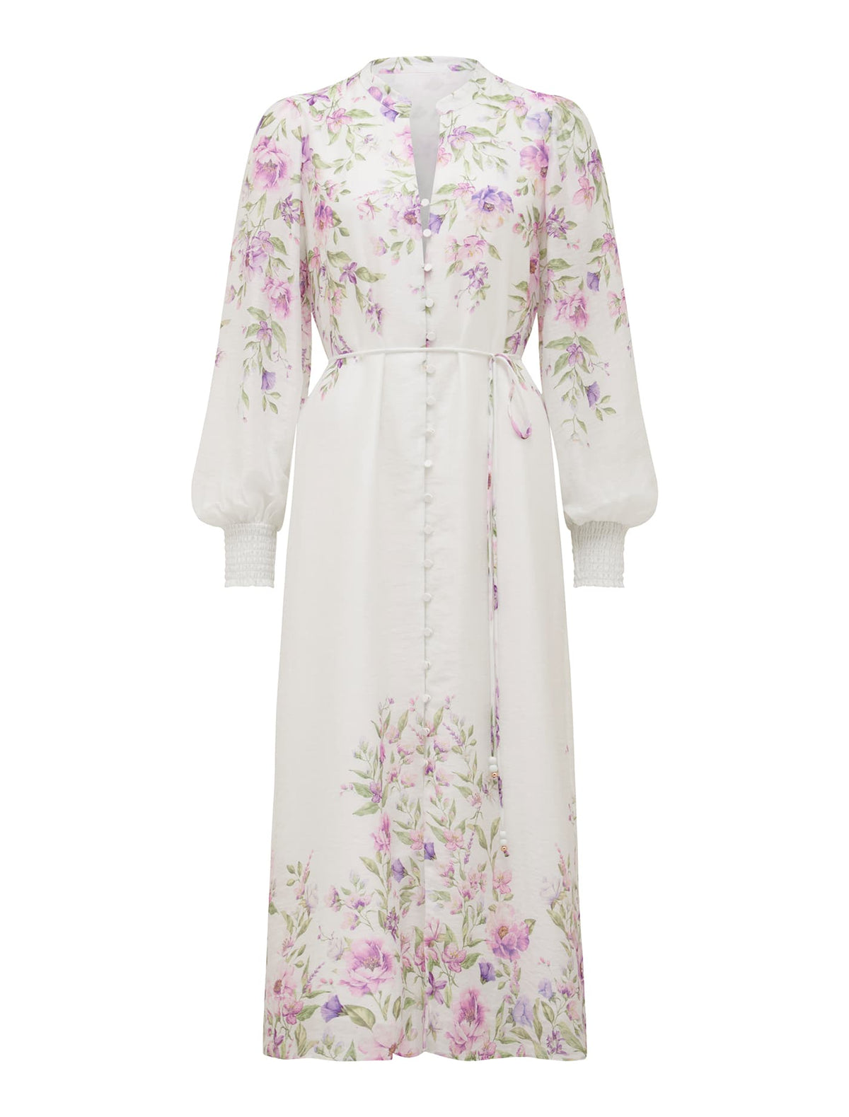 Olympia Printed Shirt Dress Alma Floral_mannequin