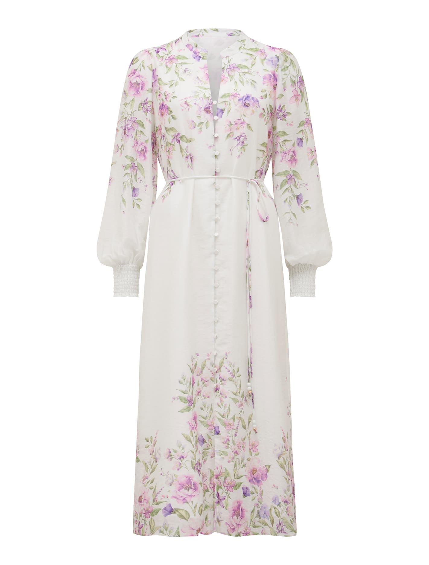 Olympia Printed Shirt Dress Alma Floral_mannequin