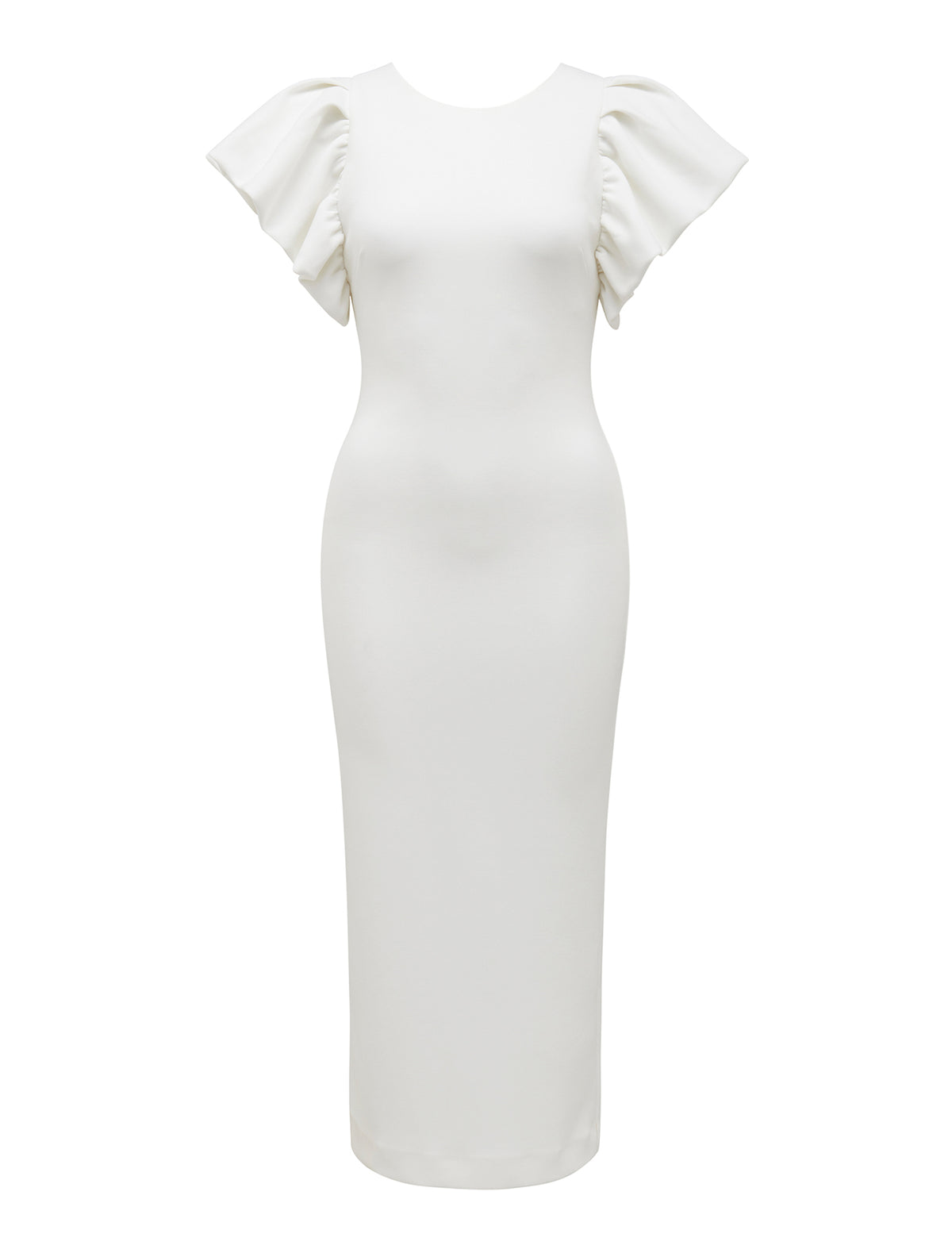 Liza Frill Bodycon Dress Porcelain_mannequin
