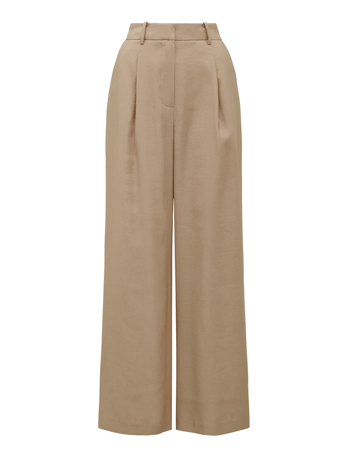 Marabella Bamboo Wide Leg Pant Neutral_mannequin