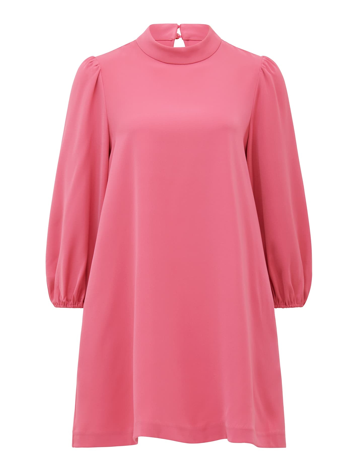 Jenna 3/4 Sleeve Shift Dress Raspberry Jelly_mannequin