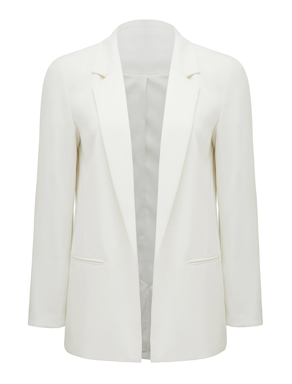 Tori Boyfriend Blazer Ivory Suit_mannequin