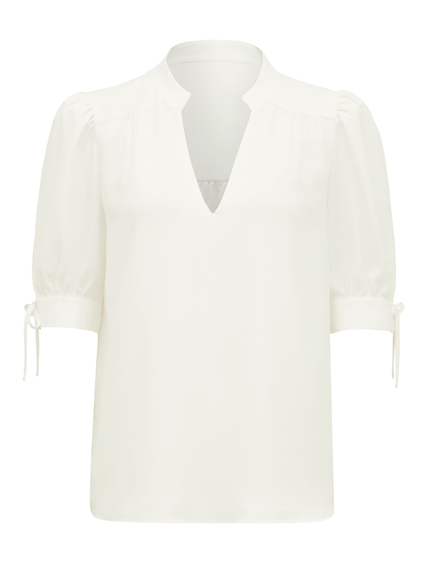 Lou Sleeve Detail Workwear Tee Porcelain_mannequin