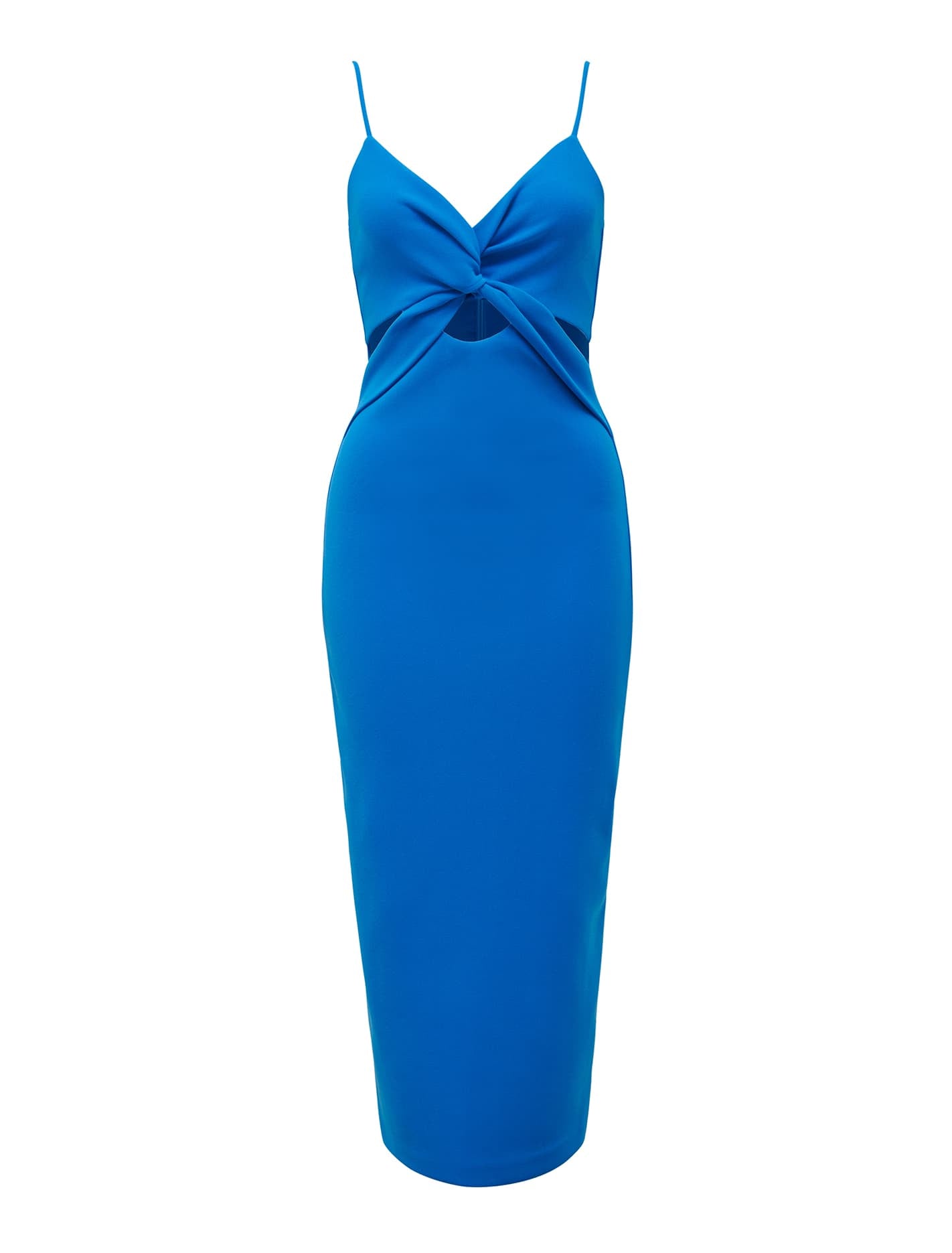 Nadia Cut Out Midi Blue Pigment_mannequin