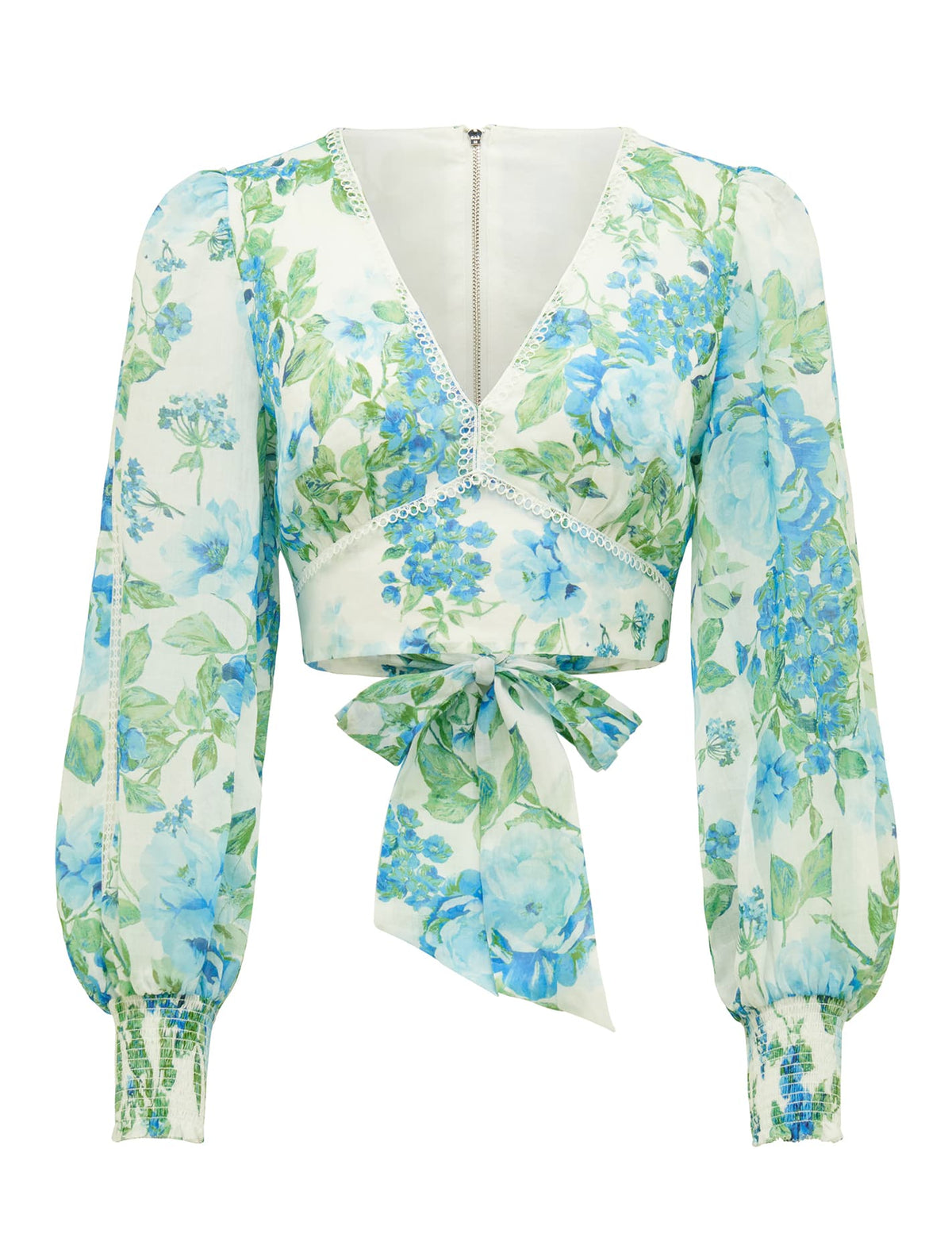 Maree Spliced Ramie Blouse Light Salisbury_mannequin