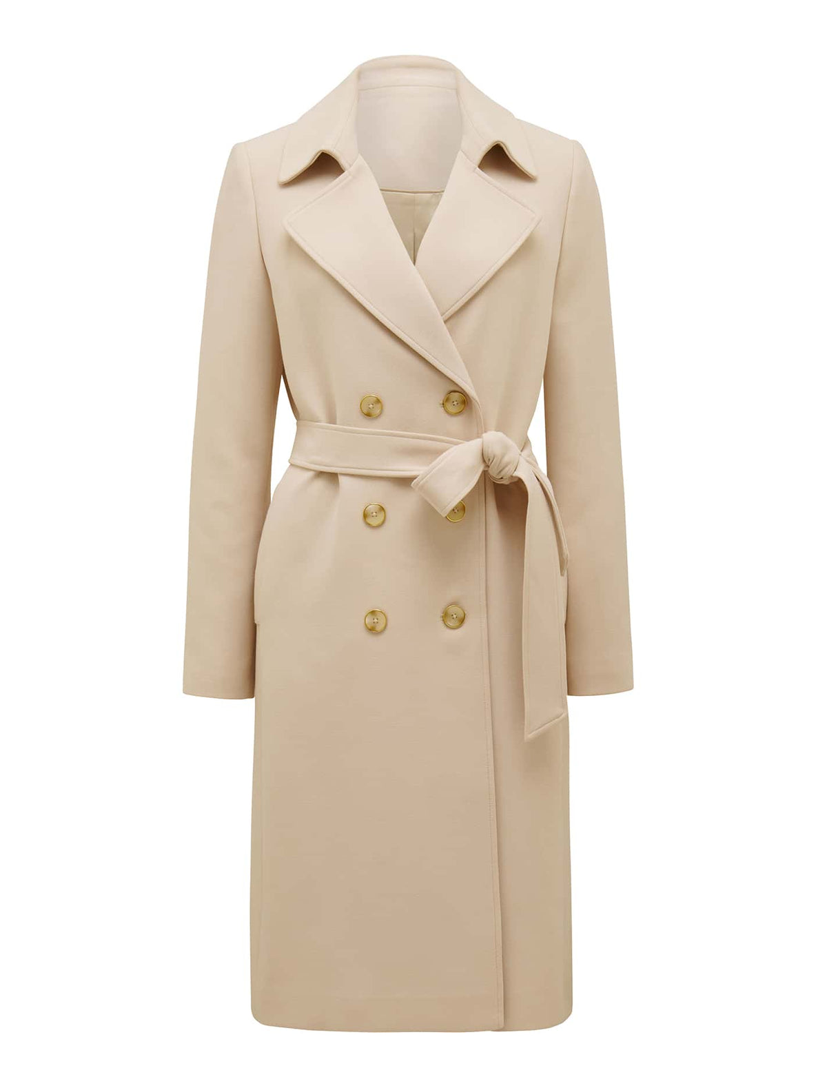 Claire Trench Coat Stone_mannequin